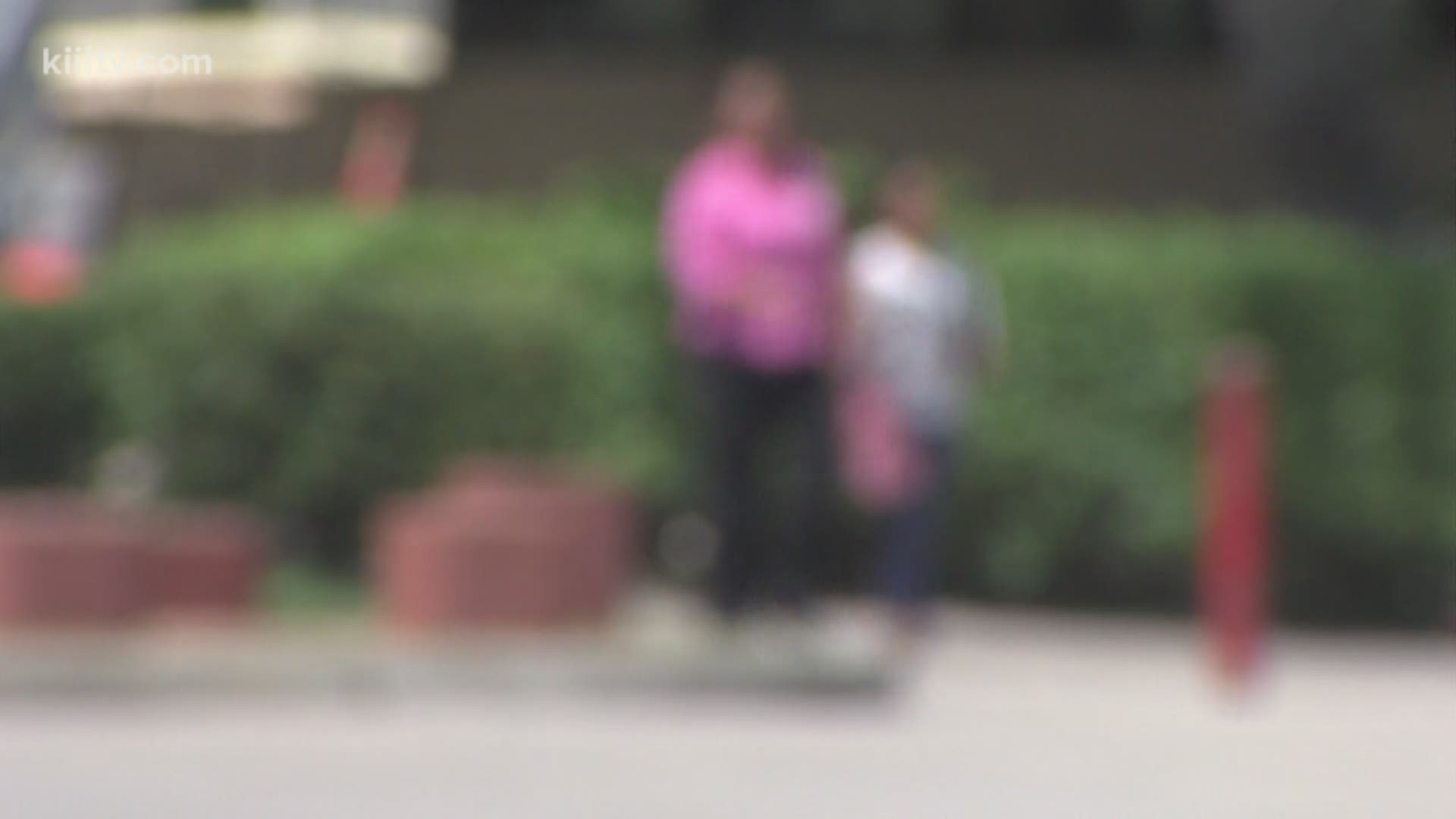 According to Corpus Christi Independent School District police, it was just after 9 a.m. Thursday when at 16-year-old male suspect tried to kidnap his girlfriend. The suspect grabbed his girlfriend's hand and carried her away when she refused to skip class.