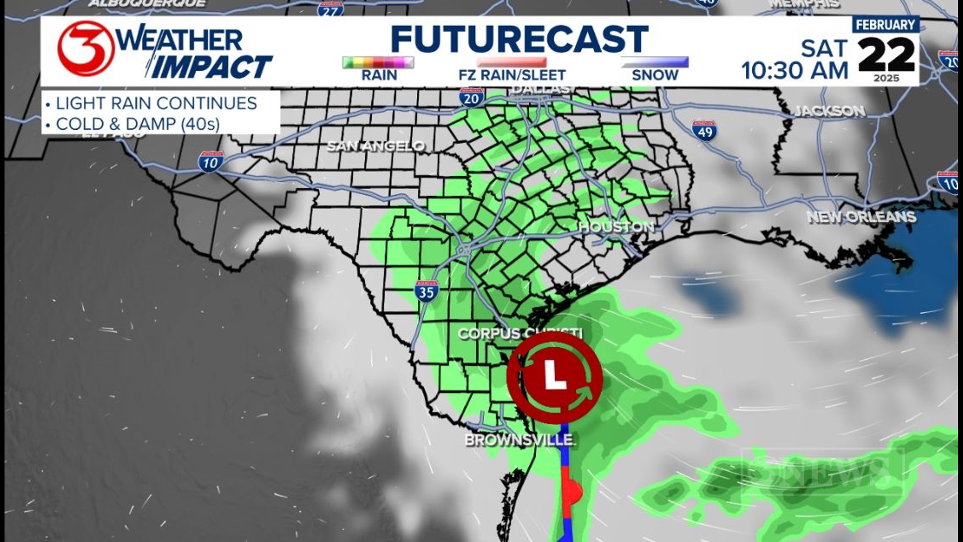 Strong cold front blows through Corpus Christi on Tuesday | kiiitv.com