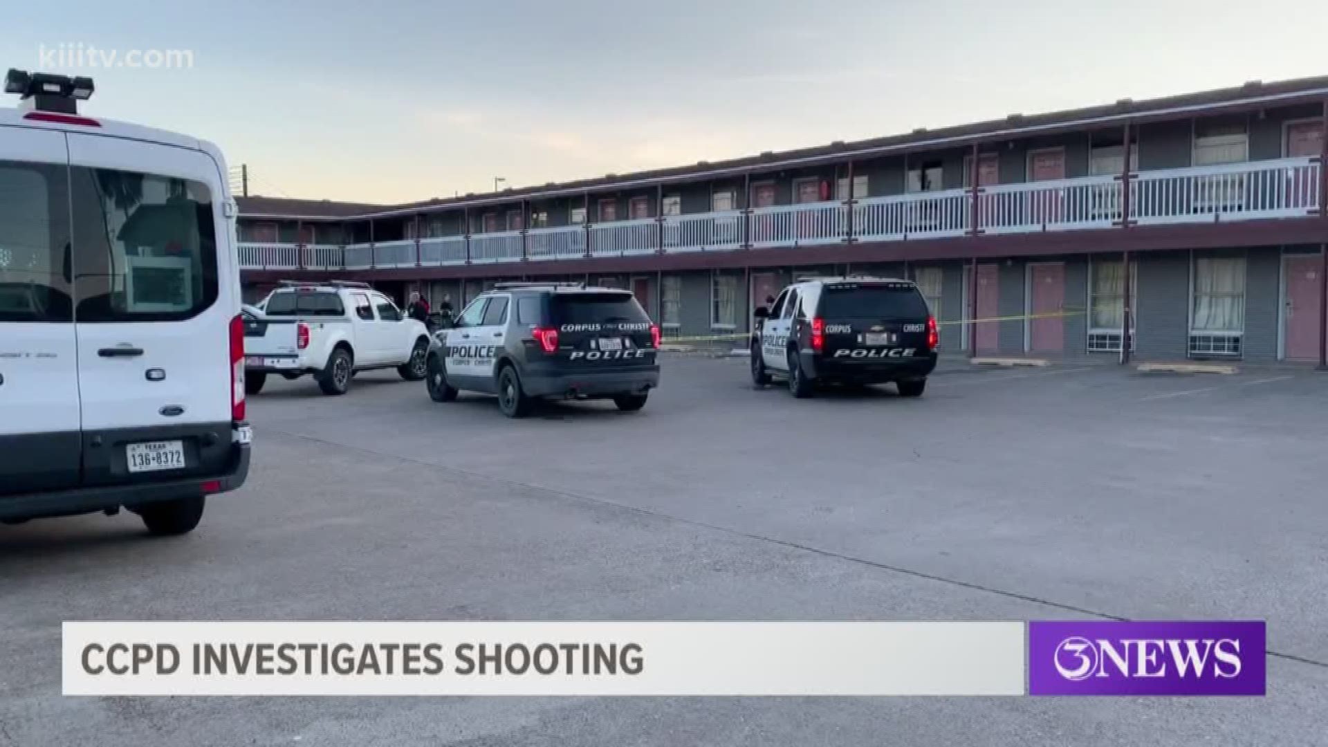 Corpus Christi police were called to a fatal shooting overnight at the Valley Motel in the 5300 block of Leopard Street.