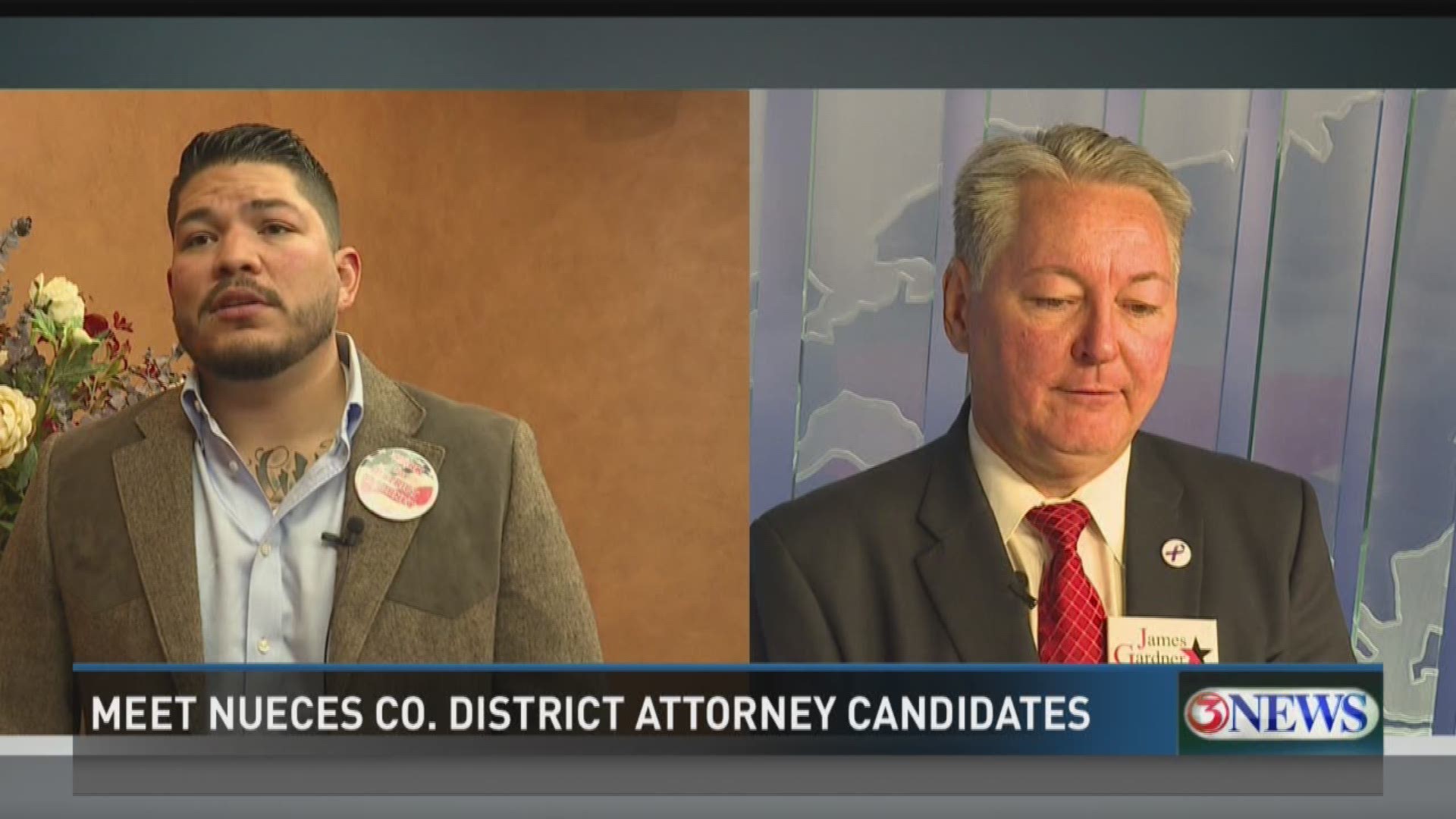 One race many people in Nueces County will be keeping a close eye on...The District Attorney's seat. Here is a preview of the two candidates.