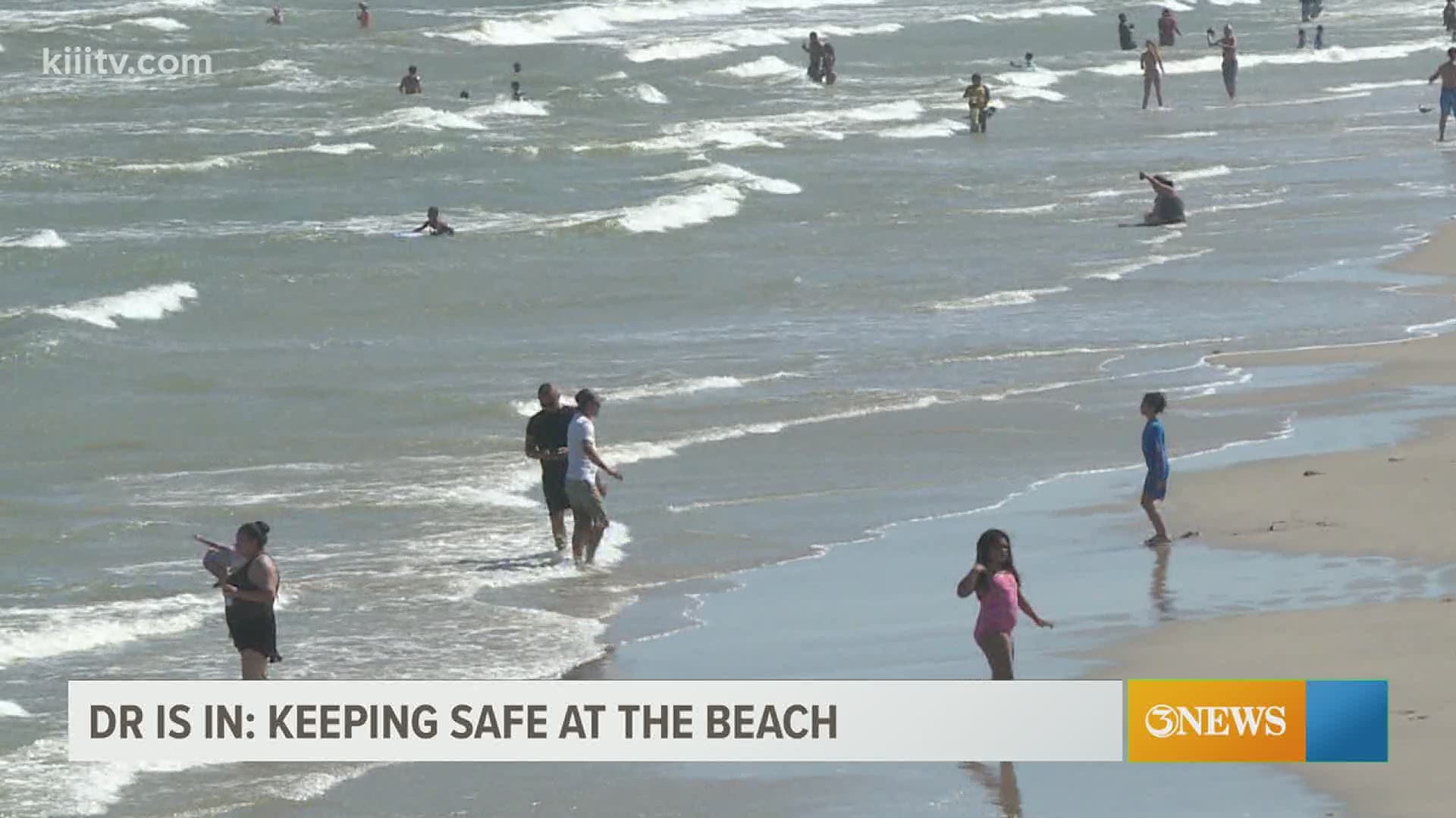 While you can reach the beach on foot, there are ways to stay safe