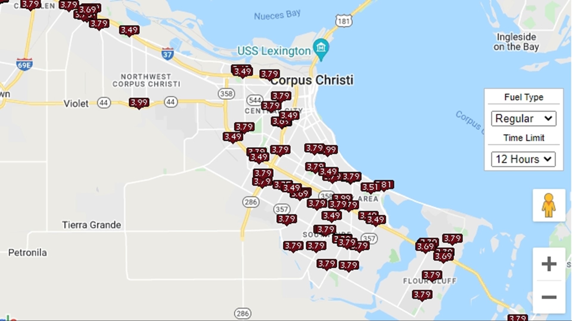 Where to find the cheapest gas prices in Corpus Christi