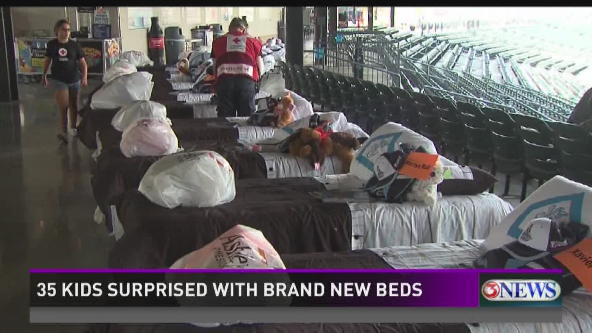 Ashley Home Store is giving 35 kids in need of brand new beds with goodies to get them ready for school.