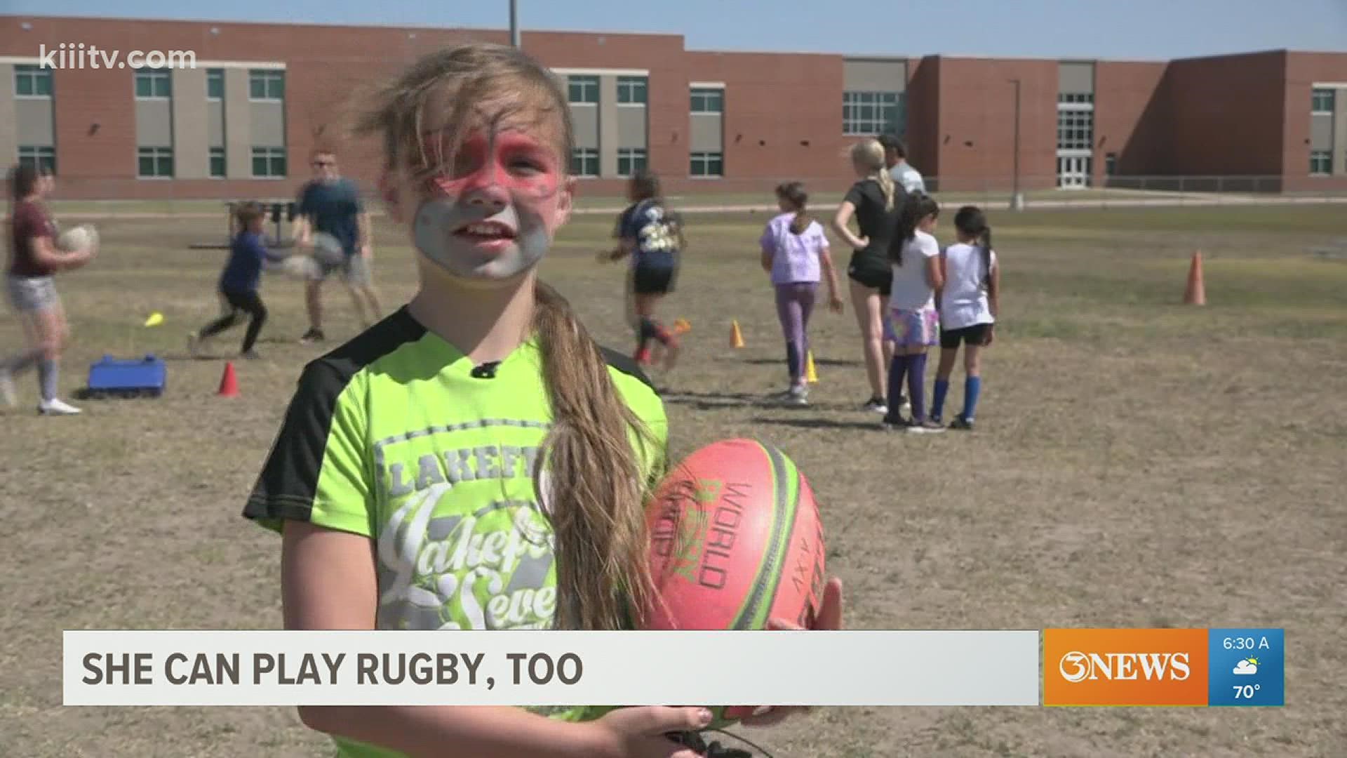 It's often overlooked in the Coastal Bend, but this Rugby League is giving girls a chance to hit the field.