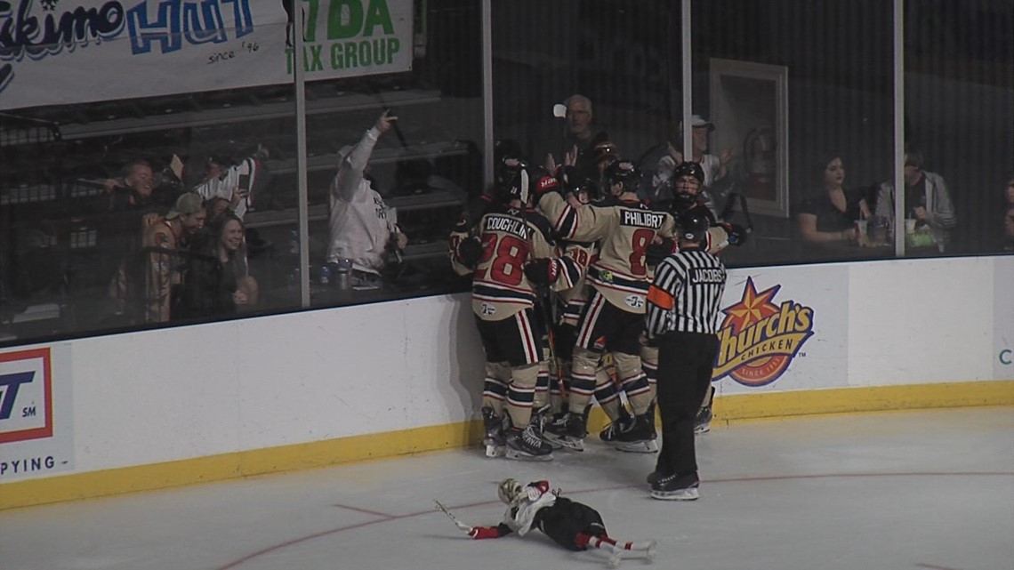 IceRays take on Lone Star Brahmas for at American Bank Center