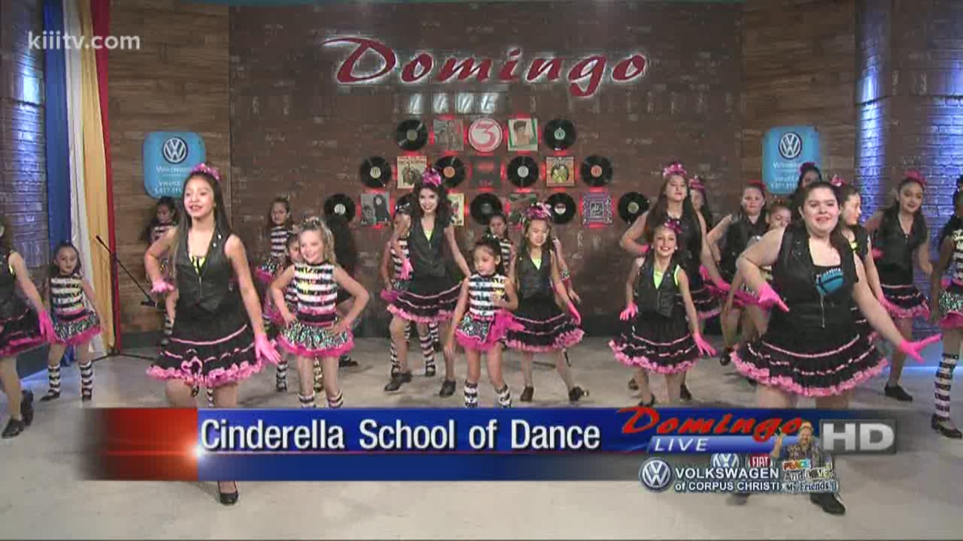 Cinderella School of Dance performing "Kid In A Candy Store" on Domingo Live.
