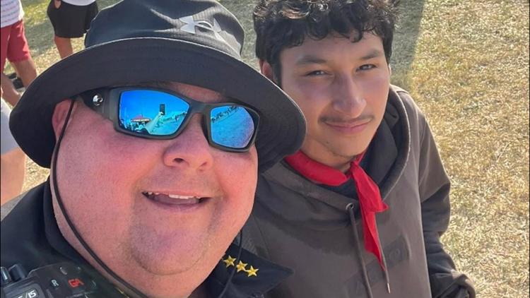 'You inspire us all': Aransas Pass PD shouts out Good Samaritan who helped clean up at Shrimporee