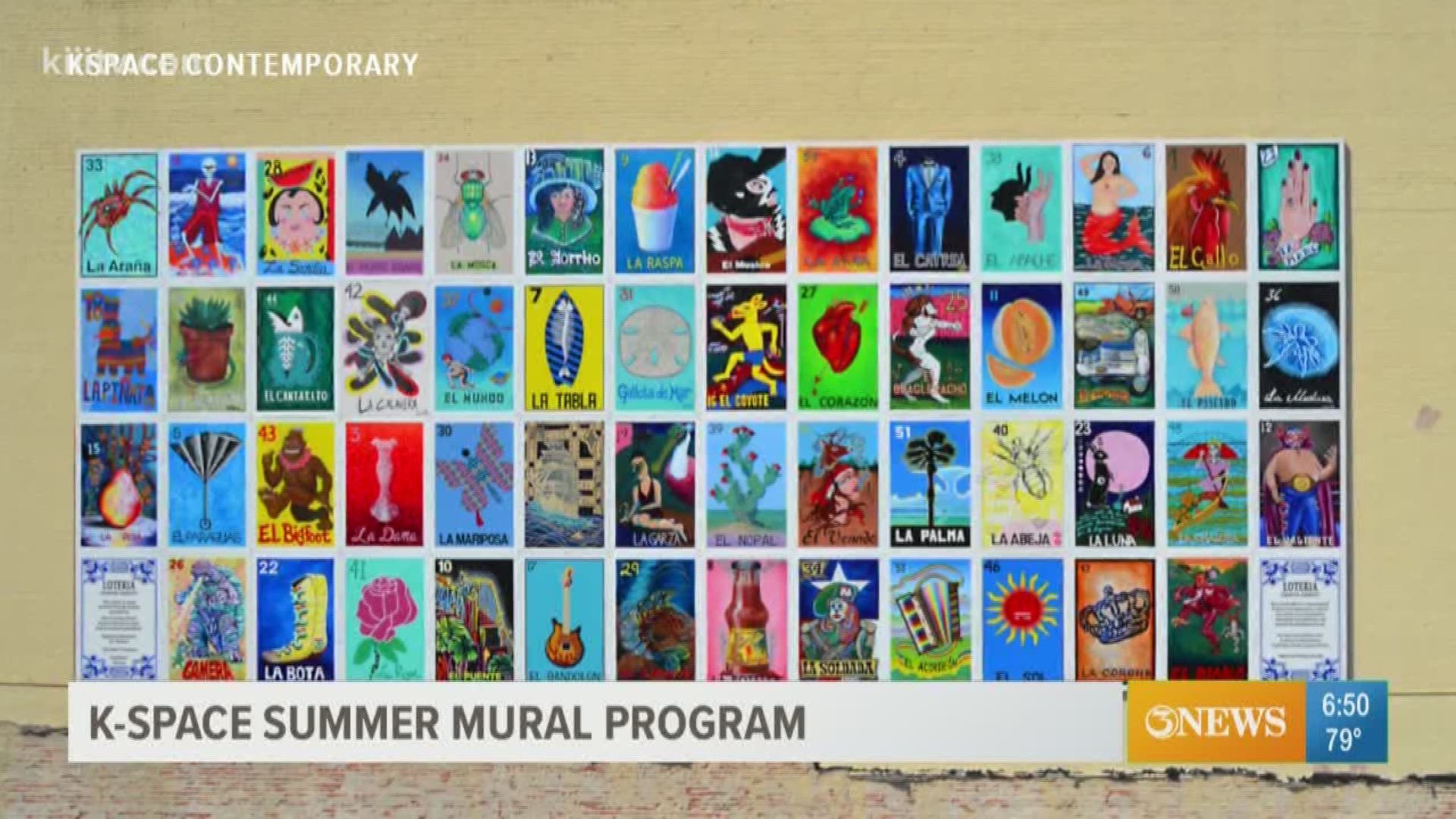 K-Space Contemporary will host the summer mural program.
