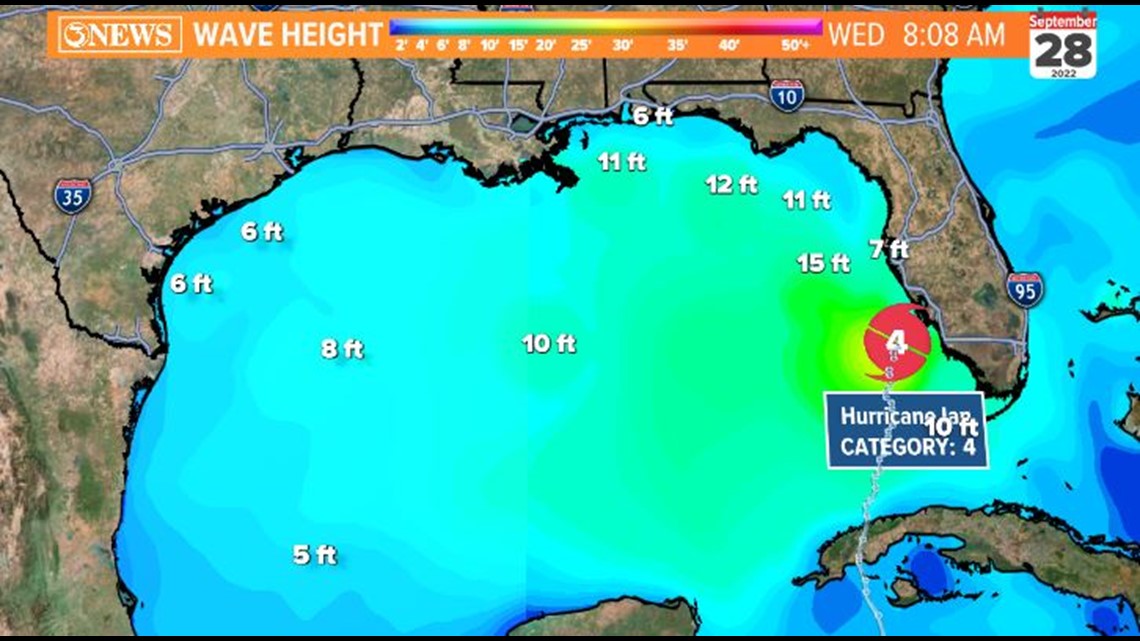 How Hurricane Ian Will Impact Texas Coast 4916