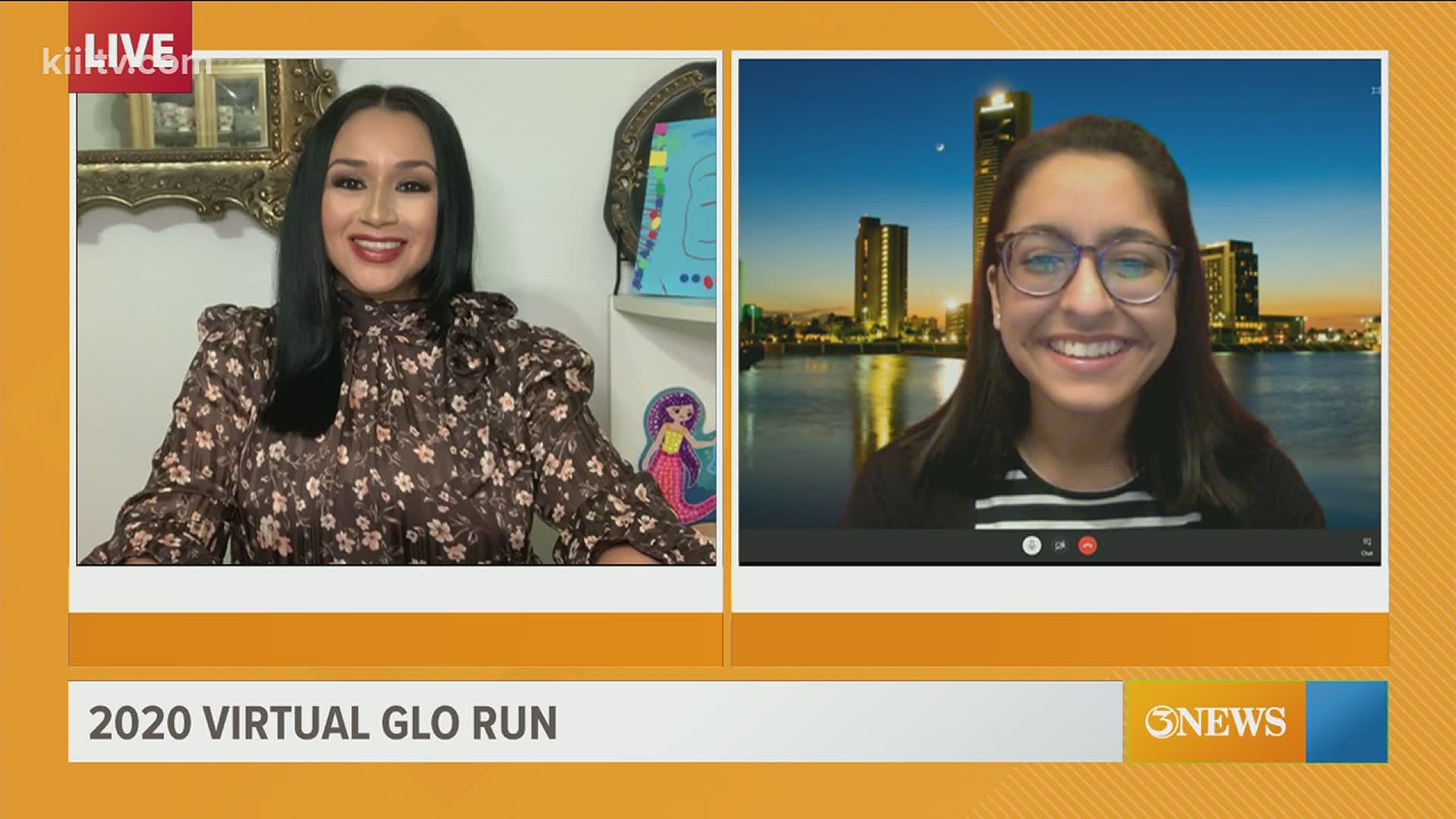 Zoya Surani joins 3news First Edition live to talk about the It's Your Life Foundation 2020 Glo Run that will take place from Oct. 25-31.