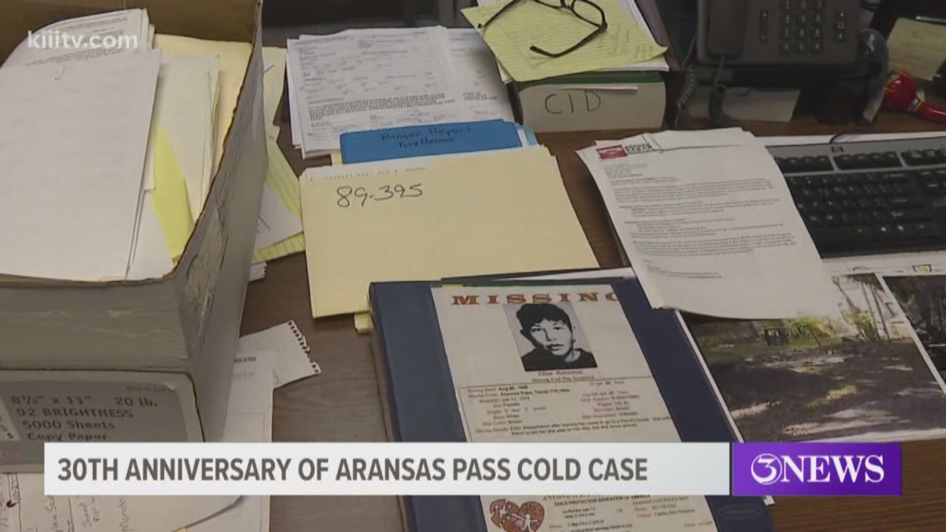 The case of a 13-year-old girl from Aransas Pass who went missing in 1989 has yet to be solved, but officers with the Aransas Pass Police Department said they are still searching for leads even 30 years later.