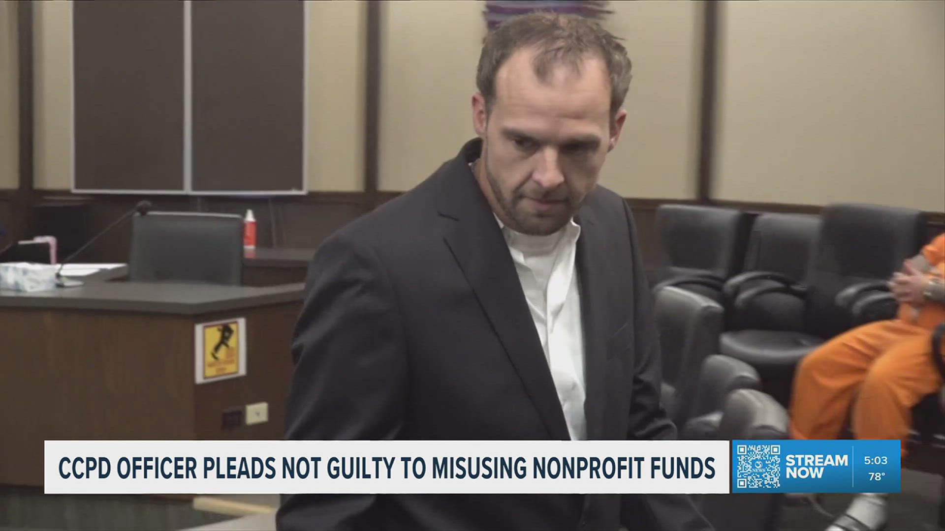 CCPD officer pleads not guilty to misusing nonprofit funds | kiiitv.com