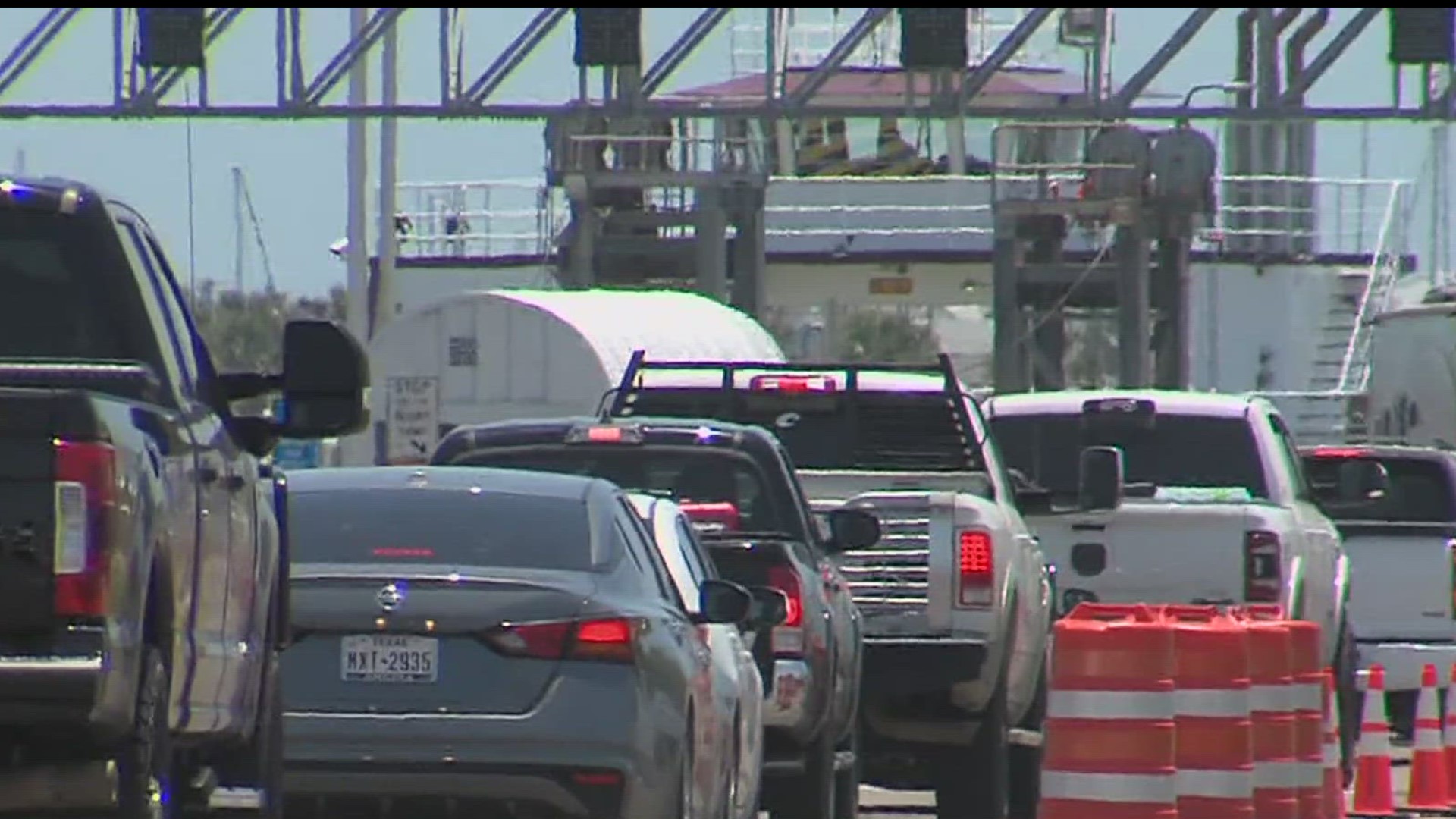 TxDOT has postponed their plans to transport a large crane for the Port Aransas ferry ramp improvement project Wednesday morning.