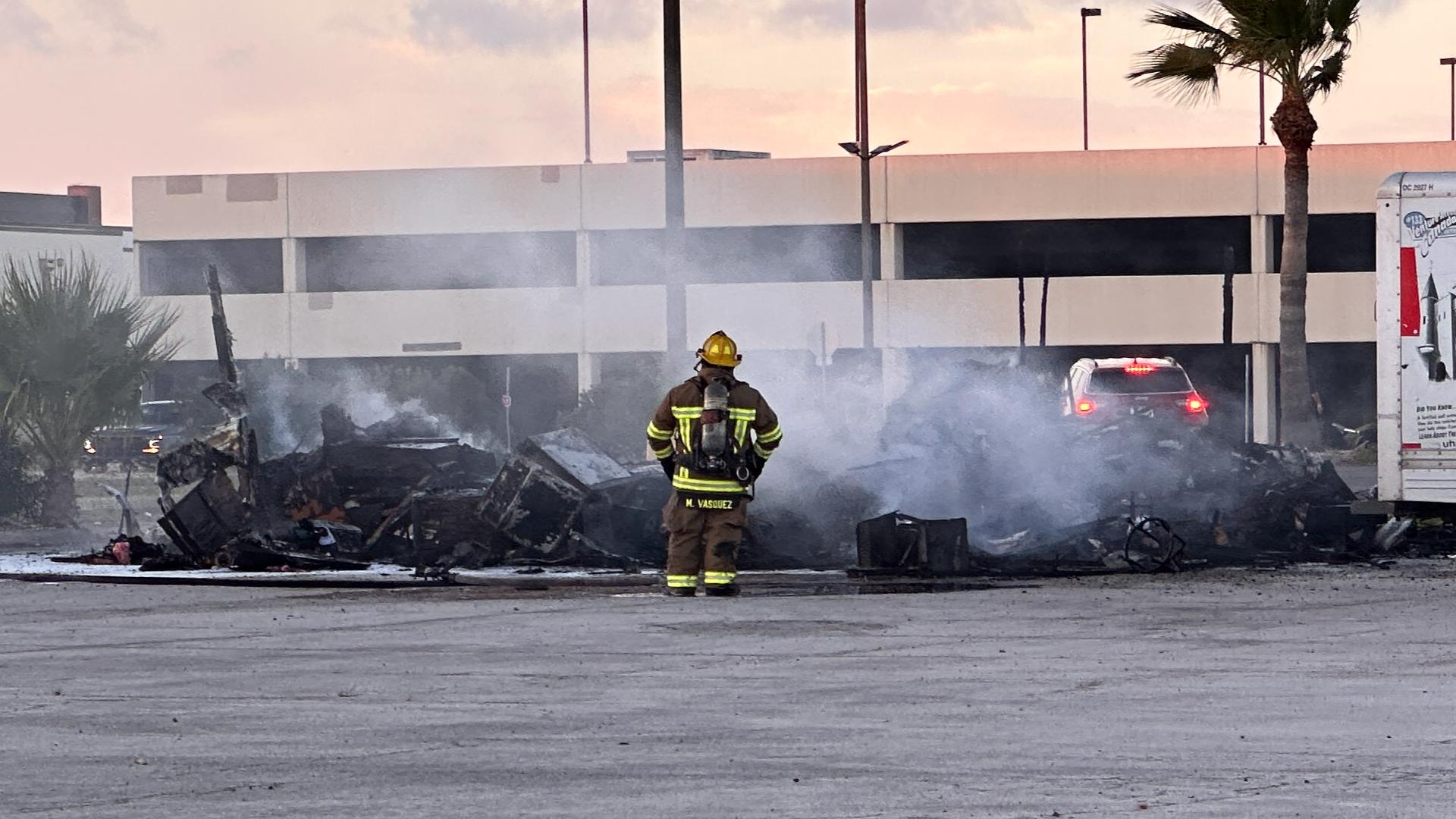 Fire Stand Example VIDEO: CCFD crews respond to vehicle on fire near old Sunrise Mall ...