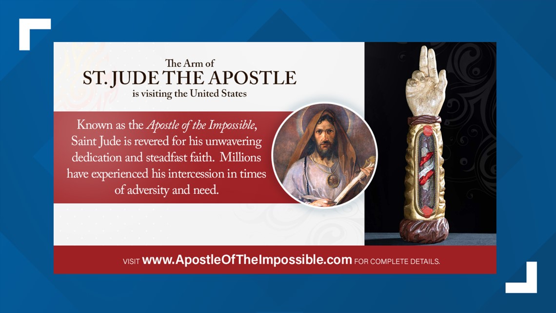 Relic of Saint Jude to make a stop in Corpus Christi | kiiitv.com