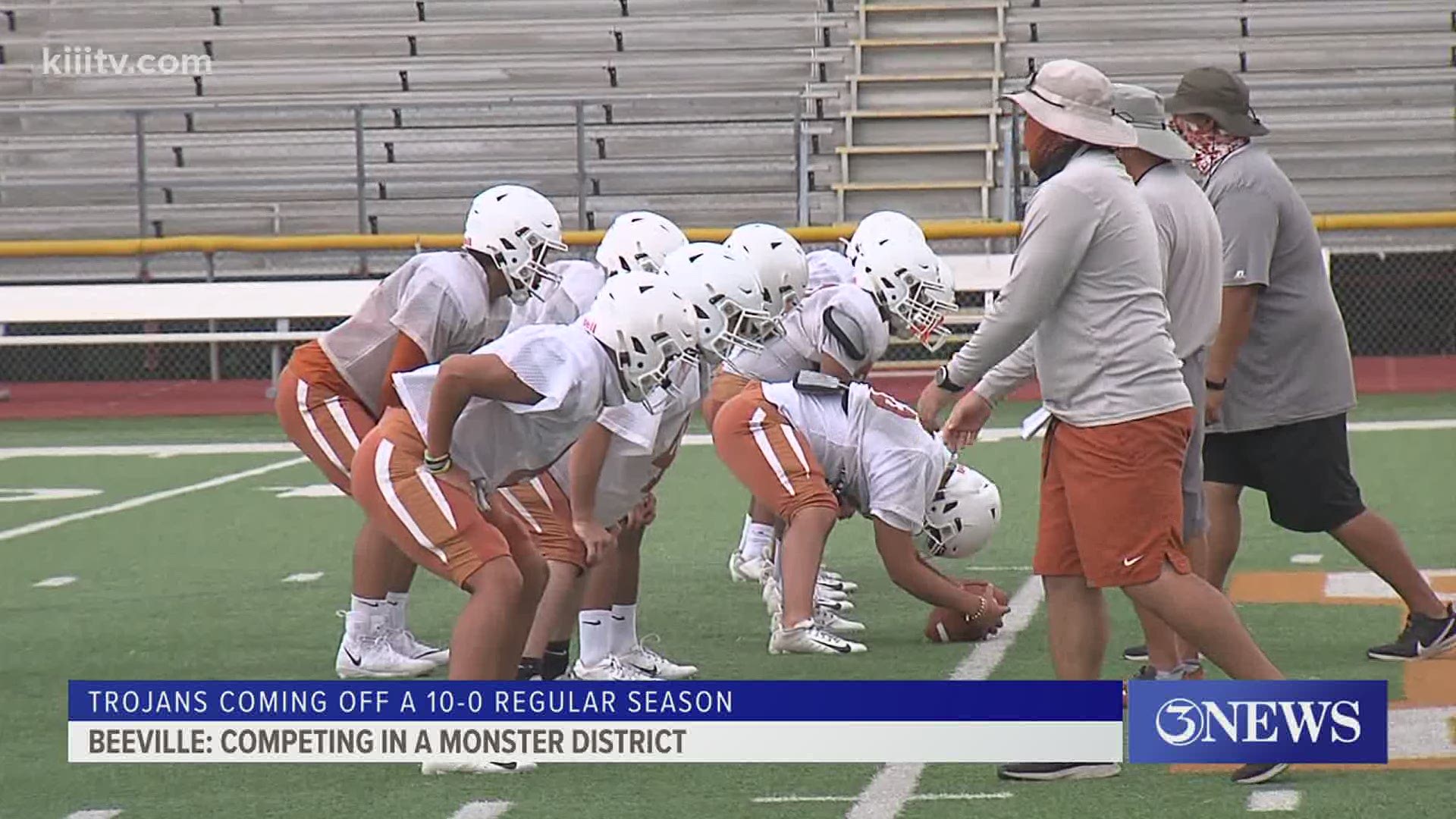 Beeville: Trojans gearing up for tough district | kiiitv.com
