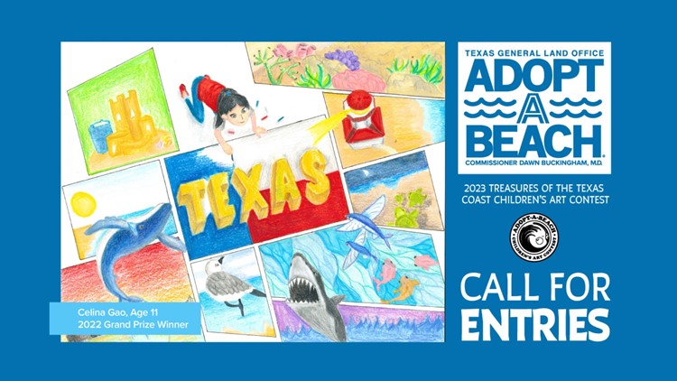 Texas Adopt-A-Beach announces children's art contest