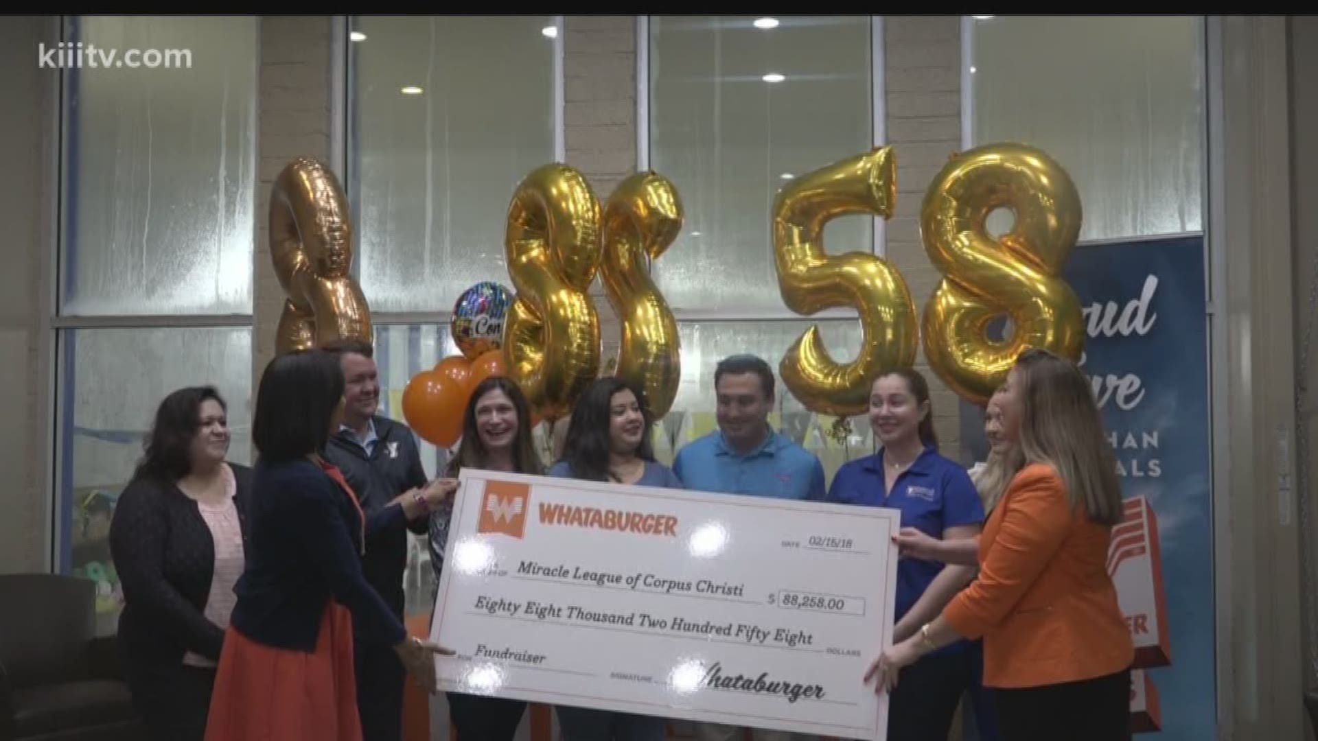 Whataburger Donates To Four Area Charities | Kiiitv.com