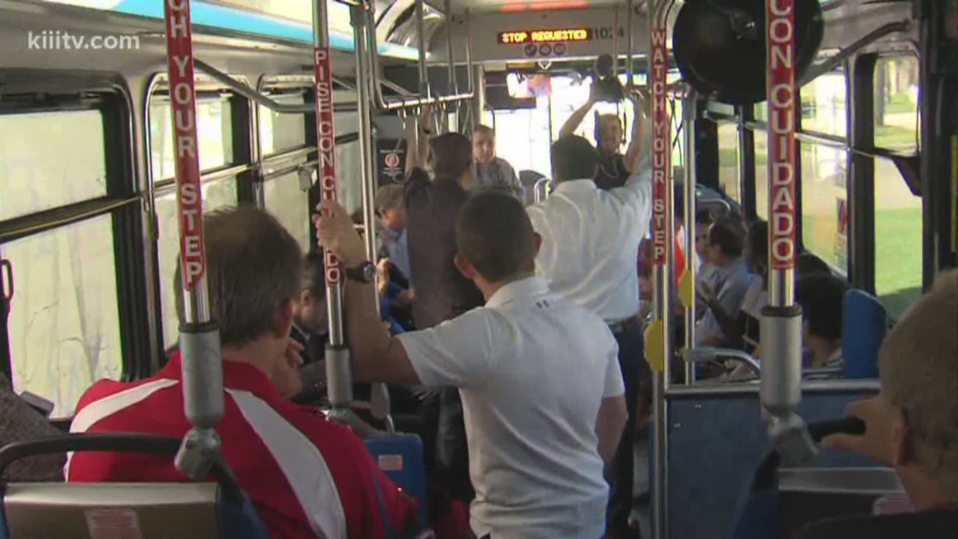 Some of Corpus Christi's City Council members hitched a ride on an RTA bus Monday to get a first-hand look at changes being made to the transportation system.