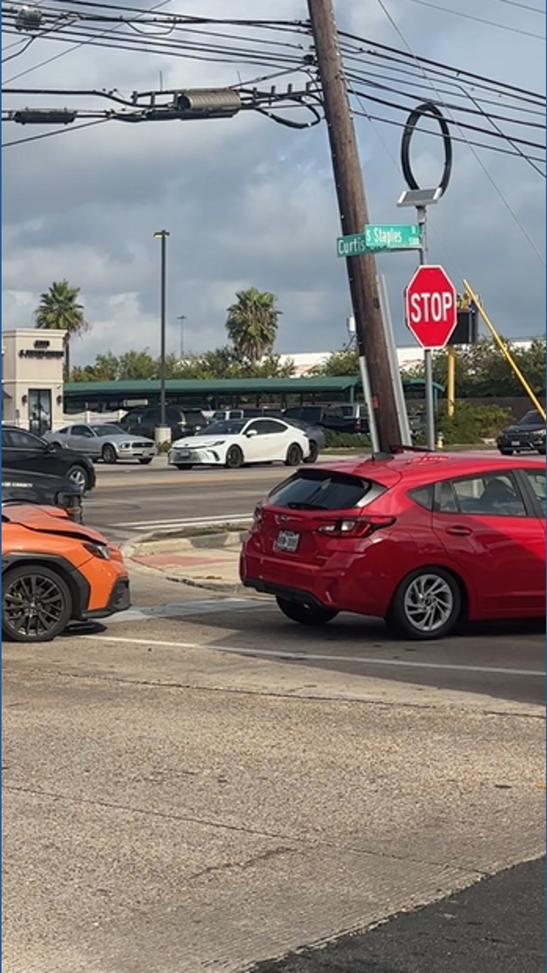 Three arrested by Corpus Christi police after crashing a stolen car on ...