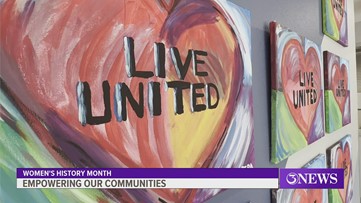 The female-led United Way of the Coastal Bend helps give residents a hand up