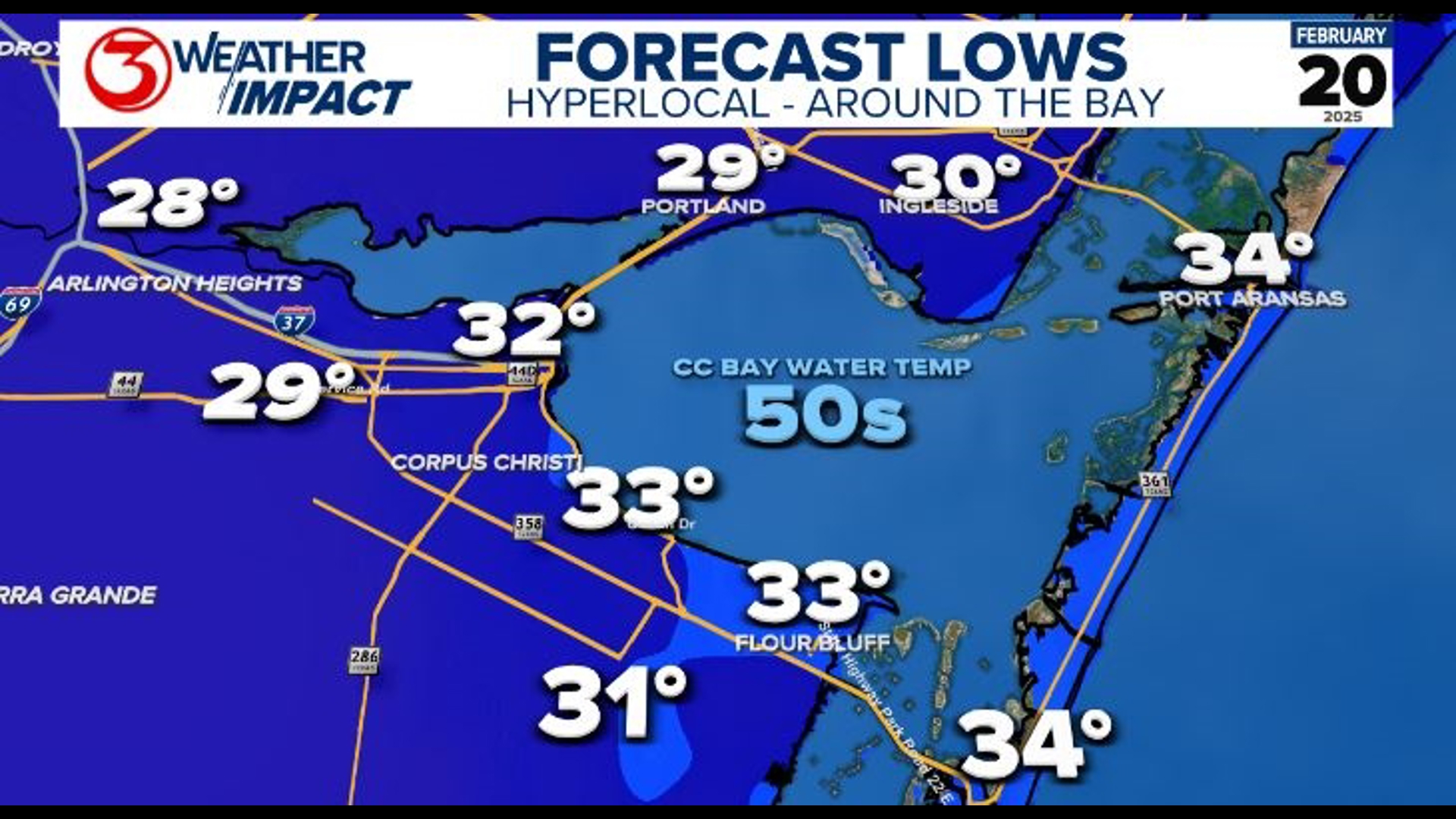 Widespread freeze expected overnight behind stronger-than-expected cold ...