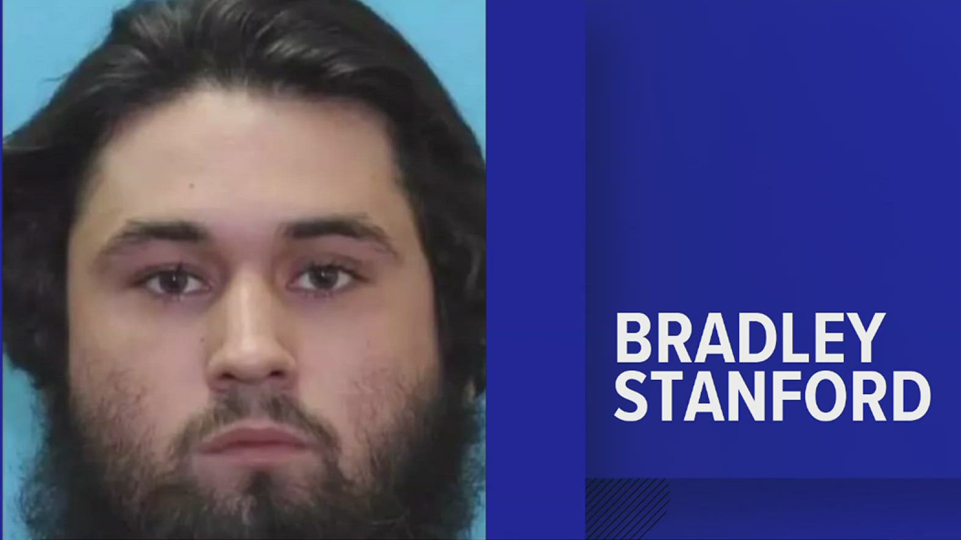 23-year-old, Bradley Stanford is being booked into the San Patricio County Jail, awaiting to be extradited back to Williamson County.