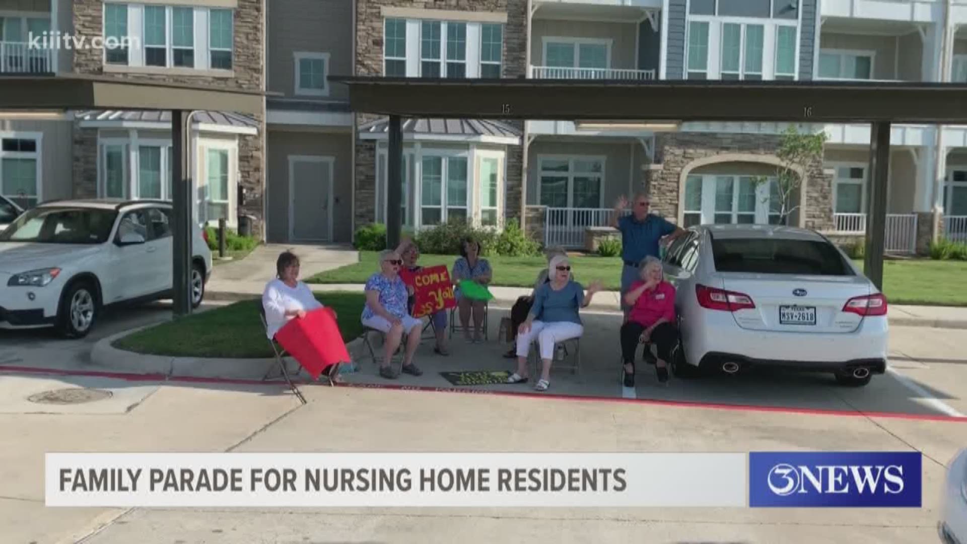 Residents at the Senior Living Center were in for a special surprise today.