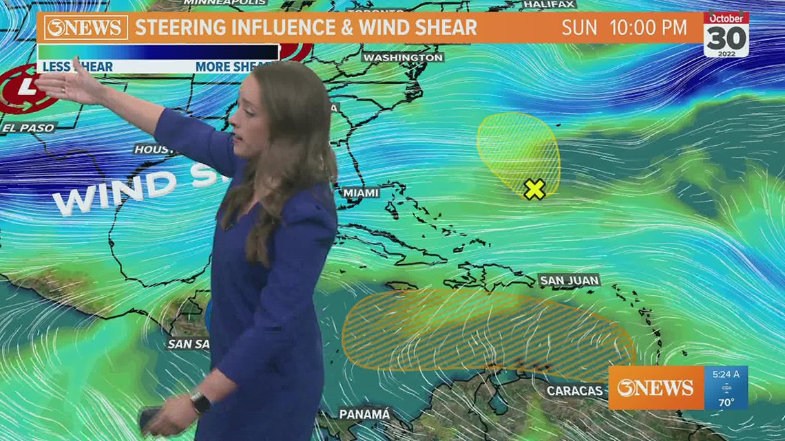 TROPICAL UPDATE Potential development in Caribbean Sea; Cold front