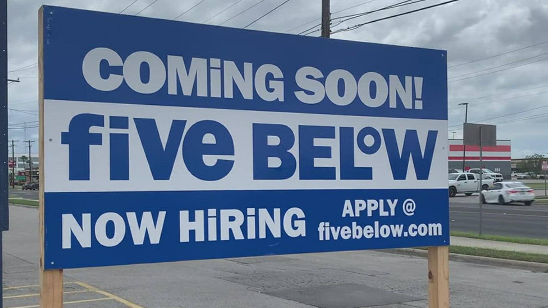 Signs for the new store are posted in the Carmel Village Shopping Center near the Crunch Fitness on Staples!