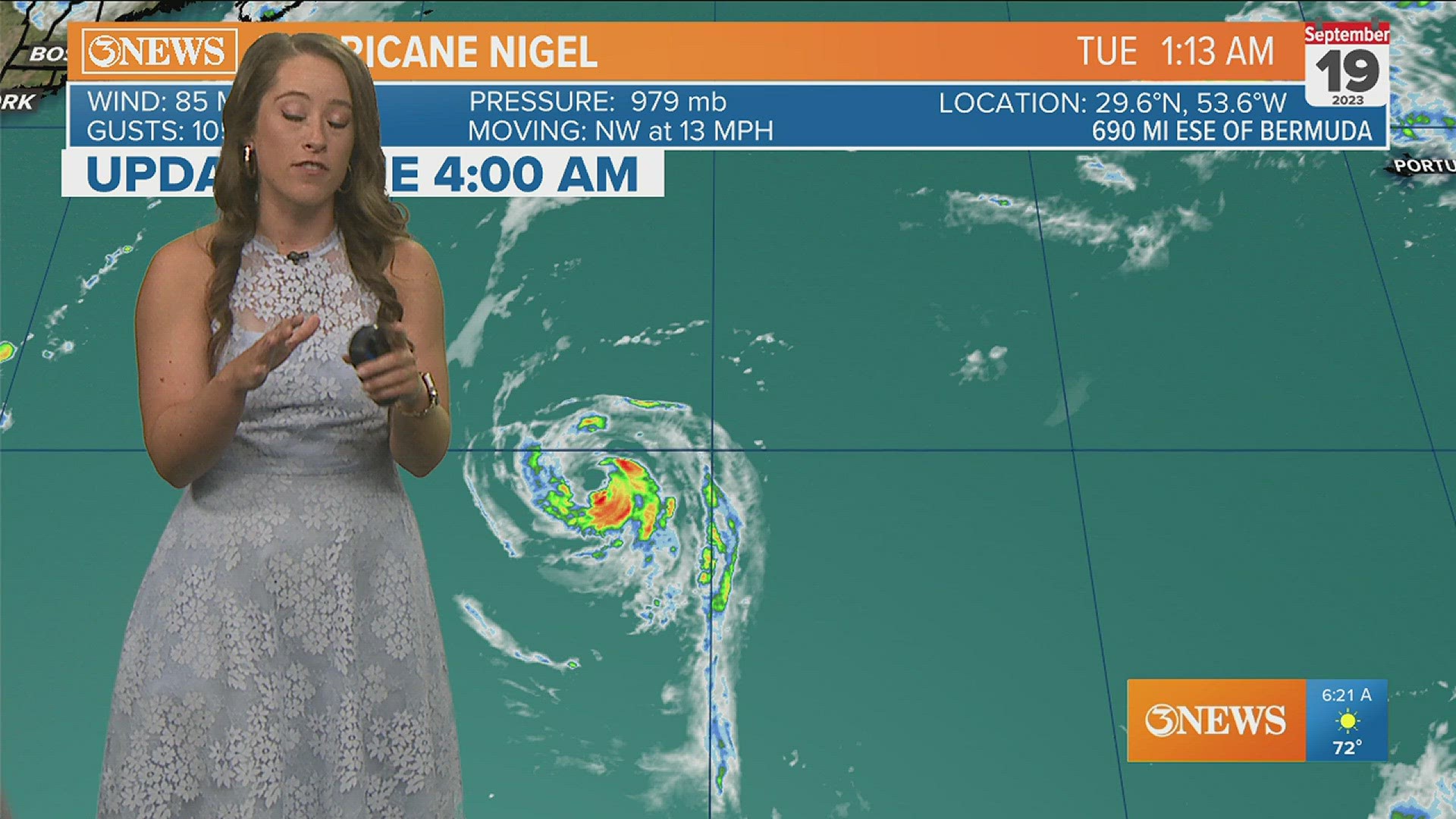 Hurricane Nigel not a threat to land, and no development expected to impact the Gulf of Mexico over the next 7-10 Days