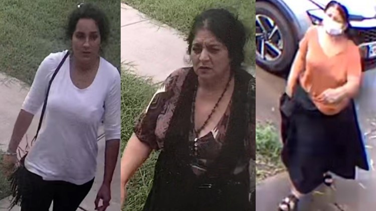 Three women seen on video breaking into Corpus Christi church, stealing several items