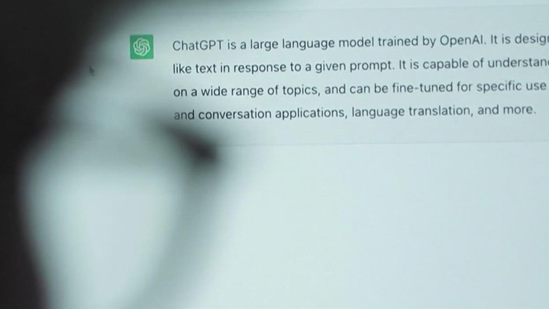 According to CCISD officials the AI tools that students are allowed to use do not do their work for them, but rather offer further explanation on school topics.