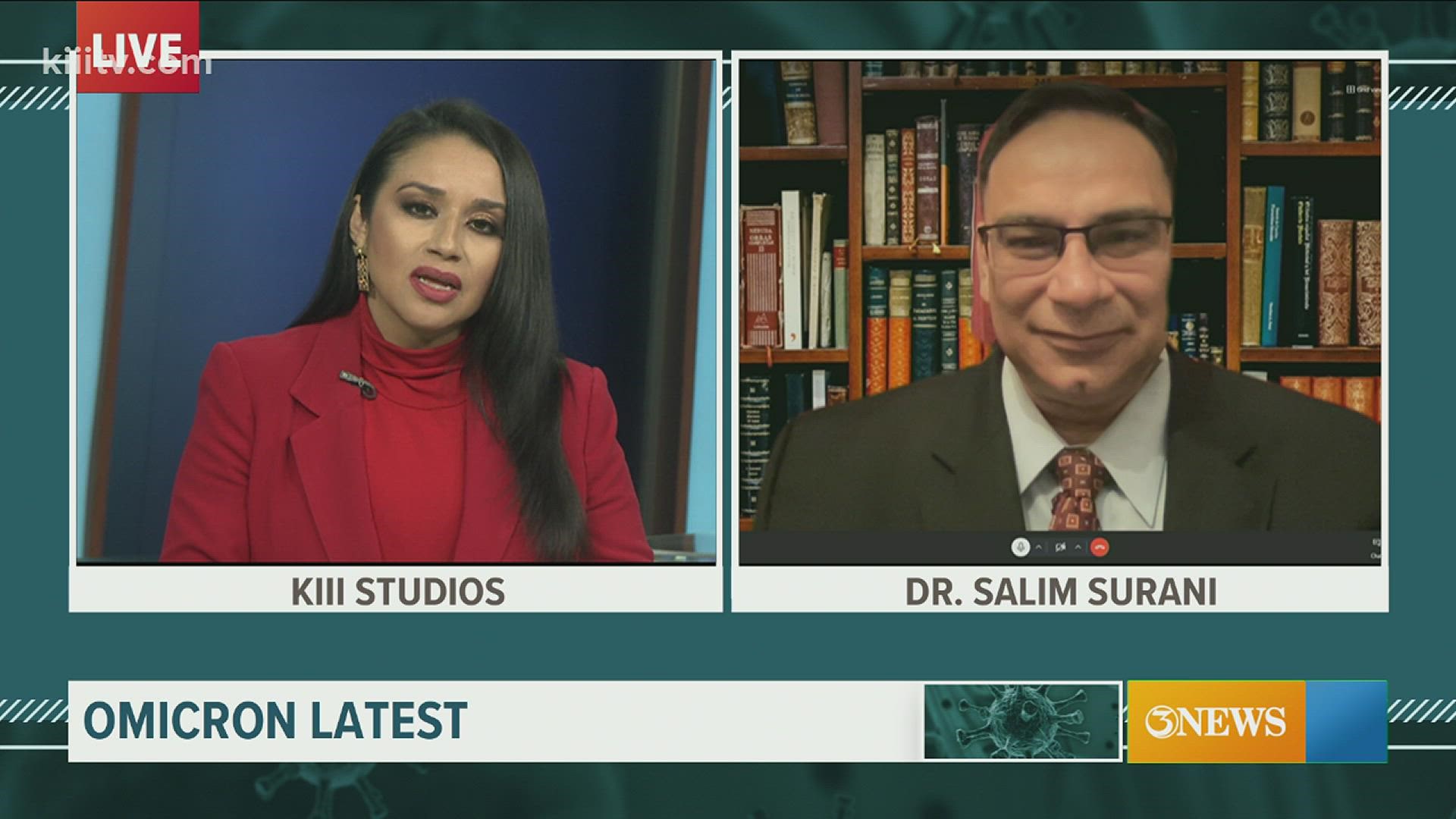 Dr. Salim Surani joined First Edition to give us an update on what is known about the omicron variant.
