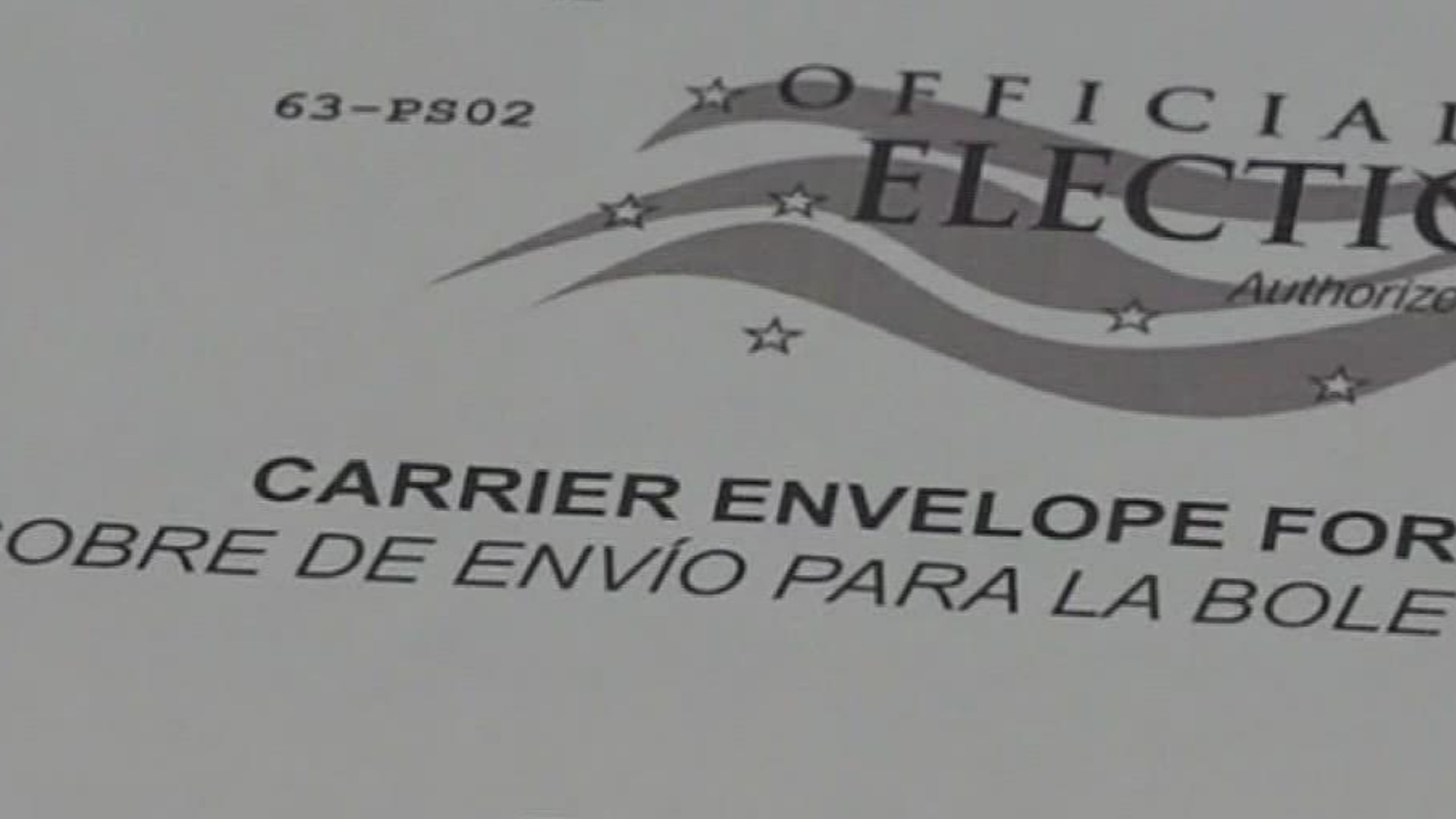 A Nueces County couple received the right ballots, but the return envelopes had both the wrong name and wrong address.