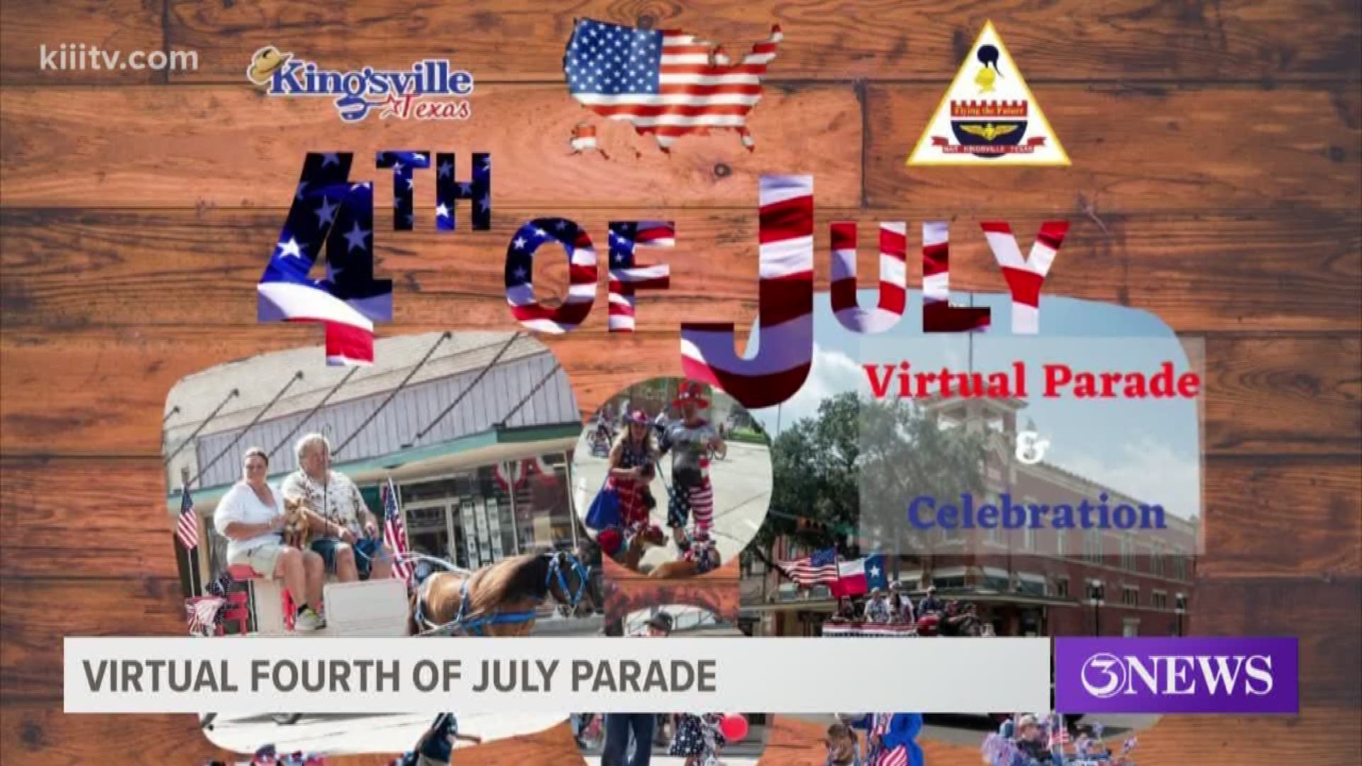 Due to the rise of COVID-19 cases Kingsville’s Fourth of July parade is going virtual.