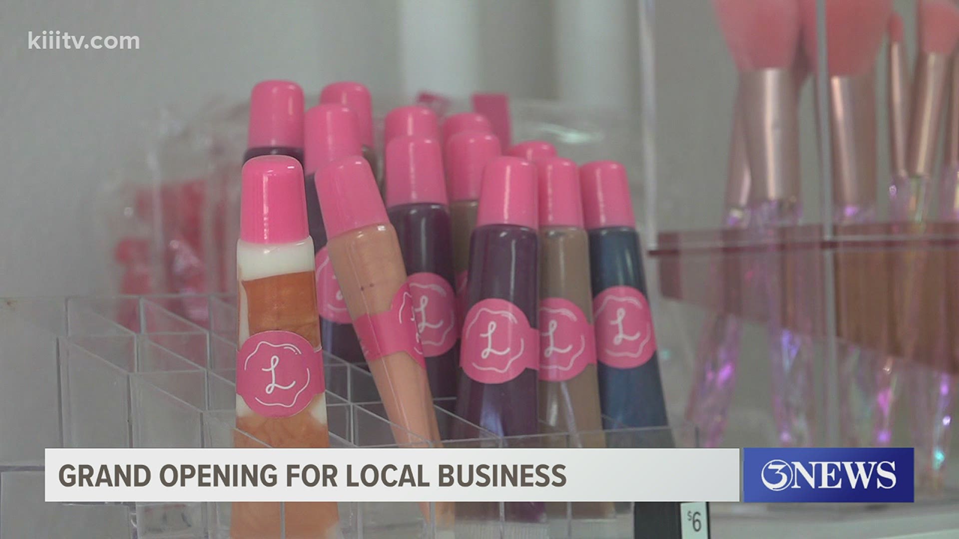 Local business ‘Lemonade Stand Cosmetics’ celebrated the success of their grand opening after starting their business during the pandemic.