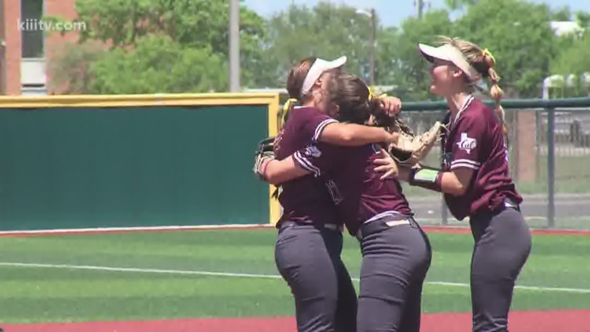In what was our 3News Game of the Week series, Calallen punched it's ticket to the Area Round of the playoffs with a 15-3 win over Veterans Memorial in the decisive game three.