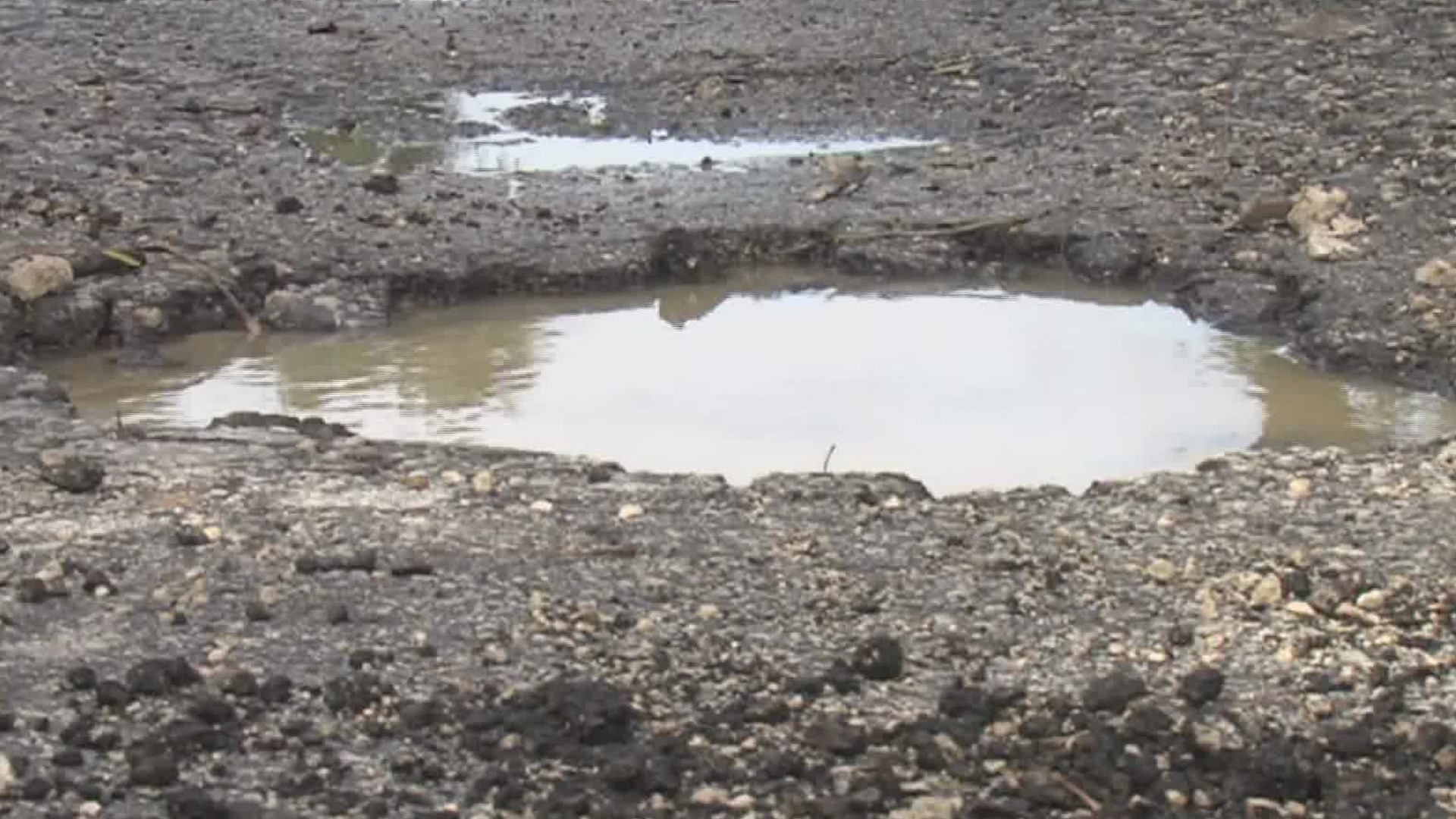 Public Works director states there are about 403 pothole requests that have been validated through the city's 311 number.