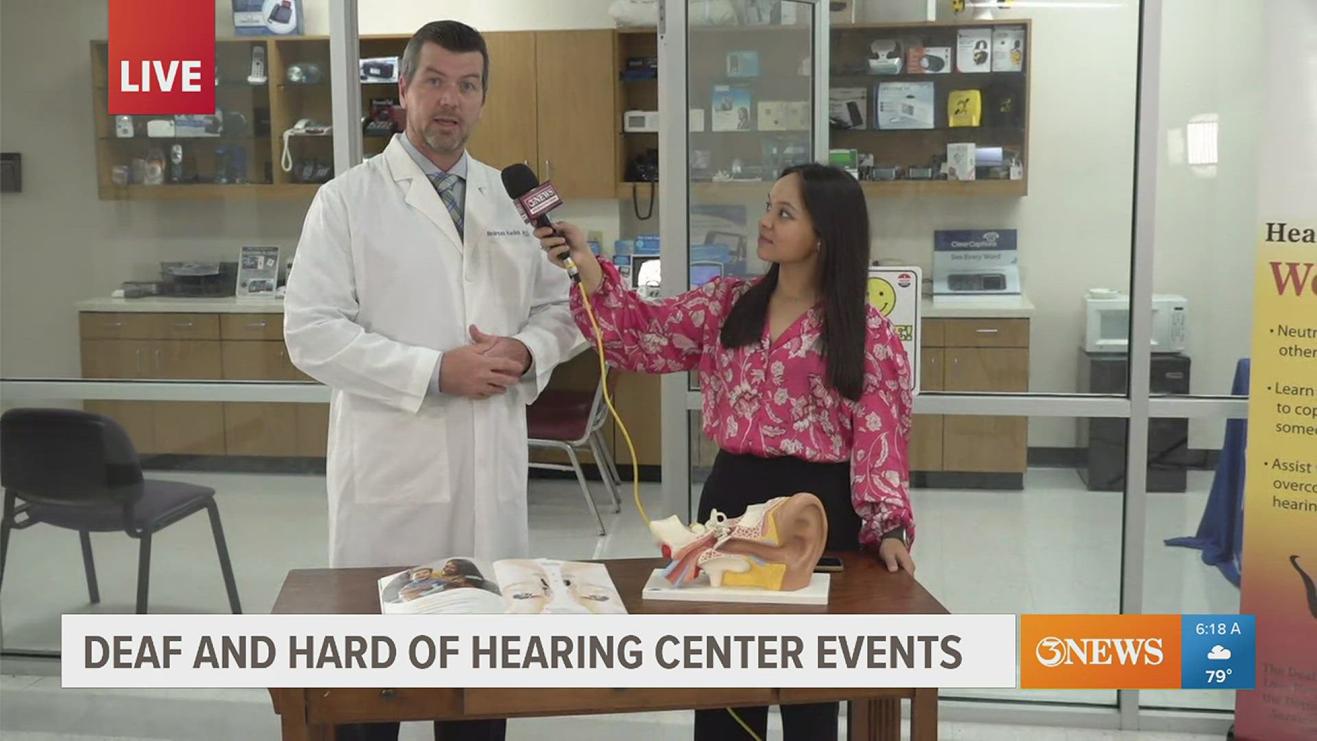 Dr. Andreas Kaden says there are affordable options available locally for those who are experiencing issues with their hearing.
