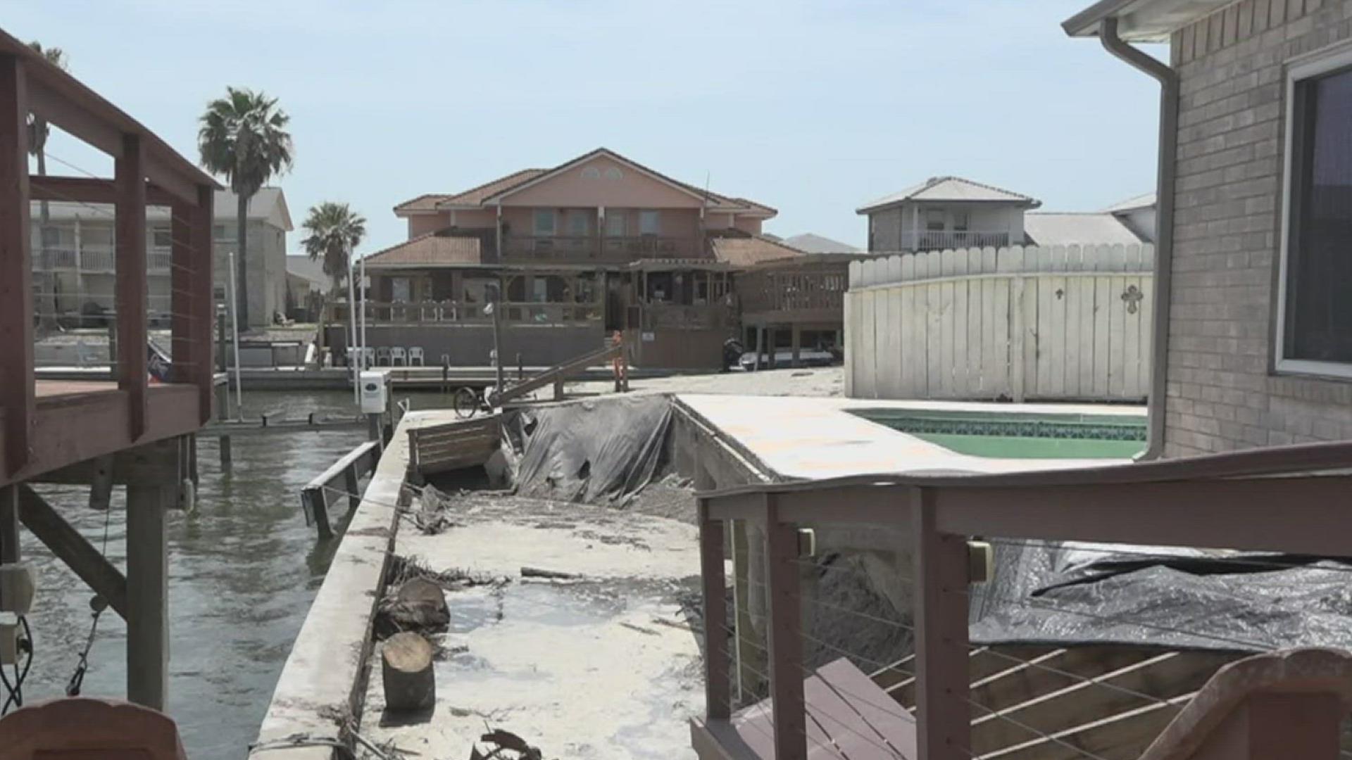 Padre Island canal closures are possible as technical assessments are needed to make repairs.
