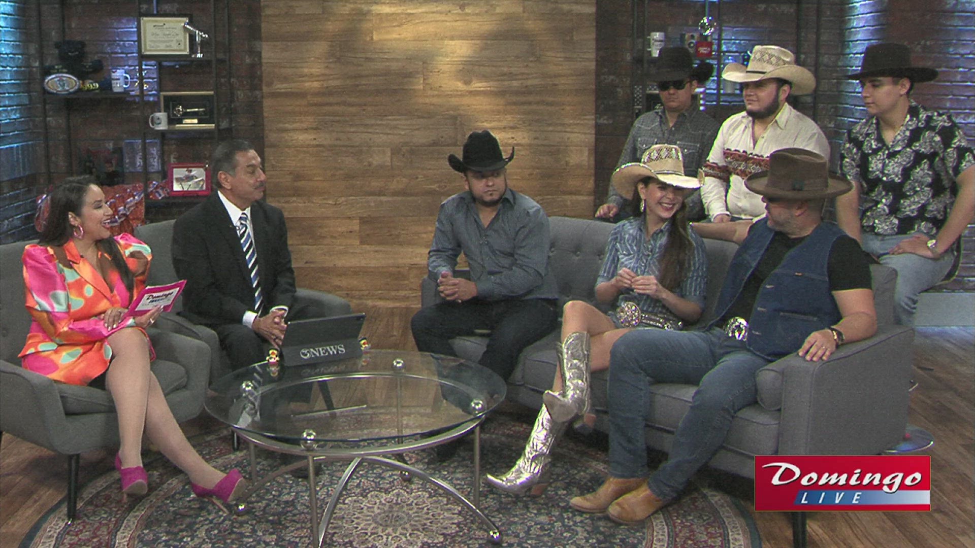 Laura Denisse y Los Brillantes joined us n Domingo Live to discuss their Monterrey roots, love for Tejano music and hope of reaching new American audiences.