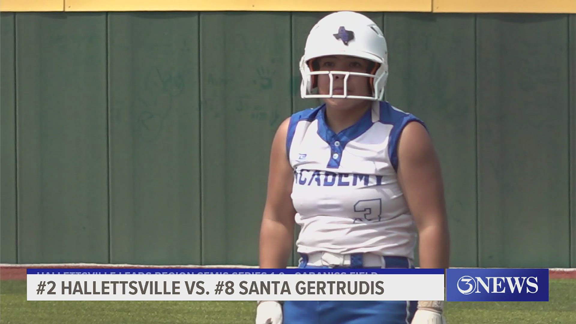 Santa Gertrudis Academy's season ended on Saturday as they lost, 6-4, in game two against Hallettsville.