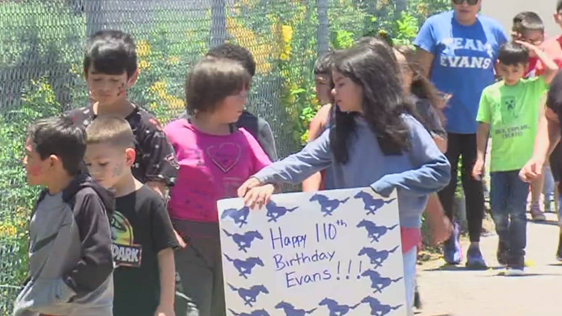 George Evans Elementary celebrates last day of school