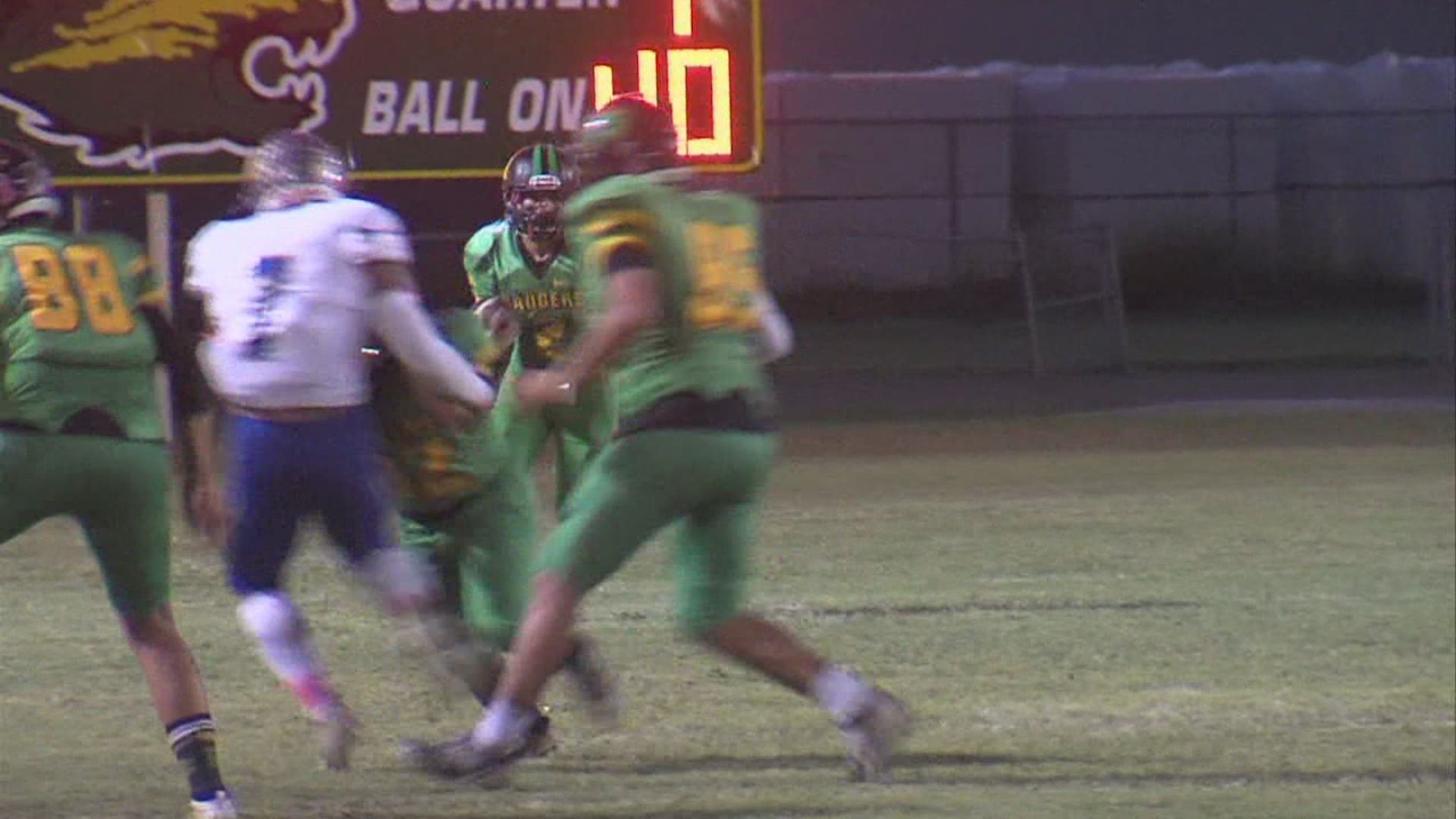 Nominee #1: Bishop's Isiah Rodriguez takes the opening kick to the house