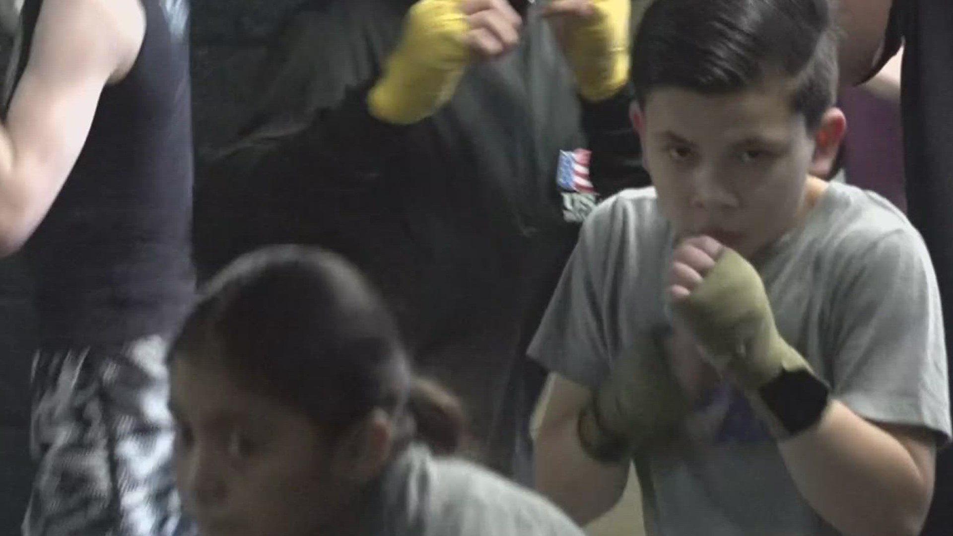 Jordan Pinney started non-profit boxing program, Mustang Boxing Outreach Program, to keep kids ages 8-16 off the streets and in a safe environment.