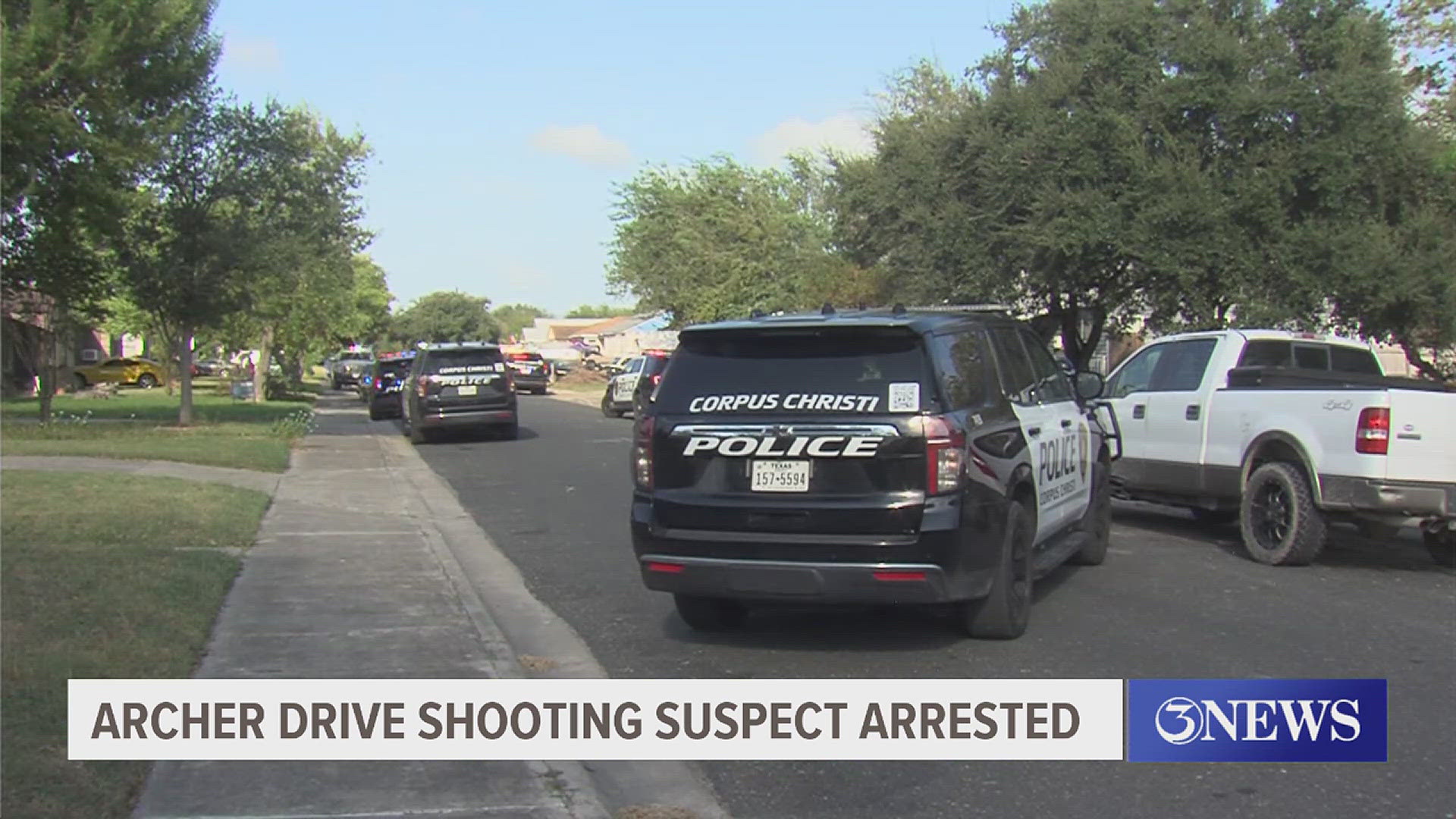 An arrest was made this morning for the shooting on Archer Drive.