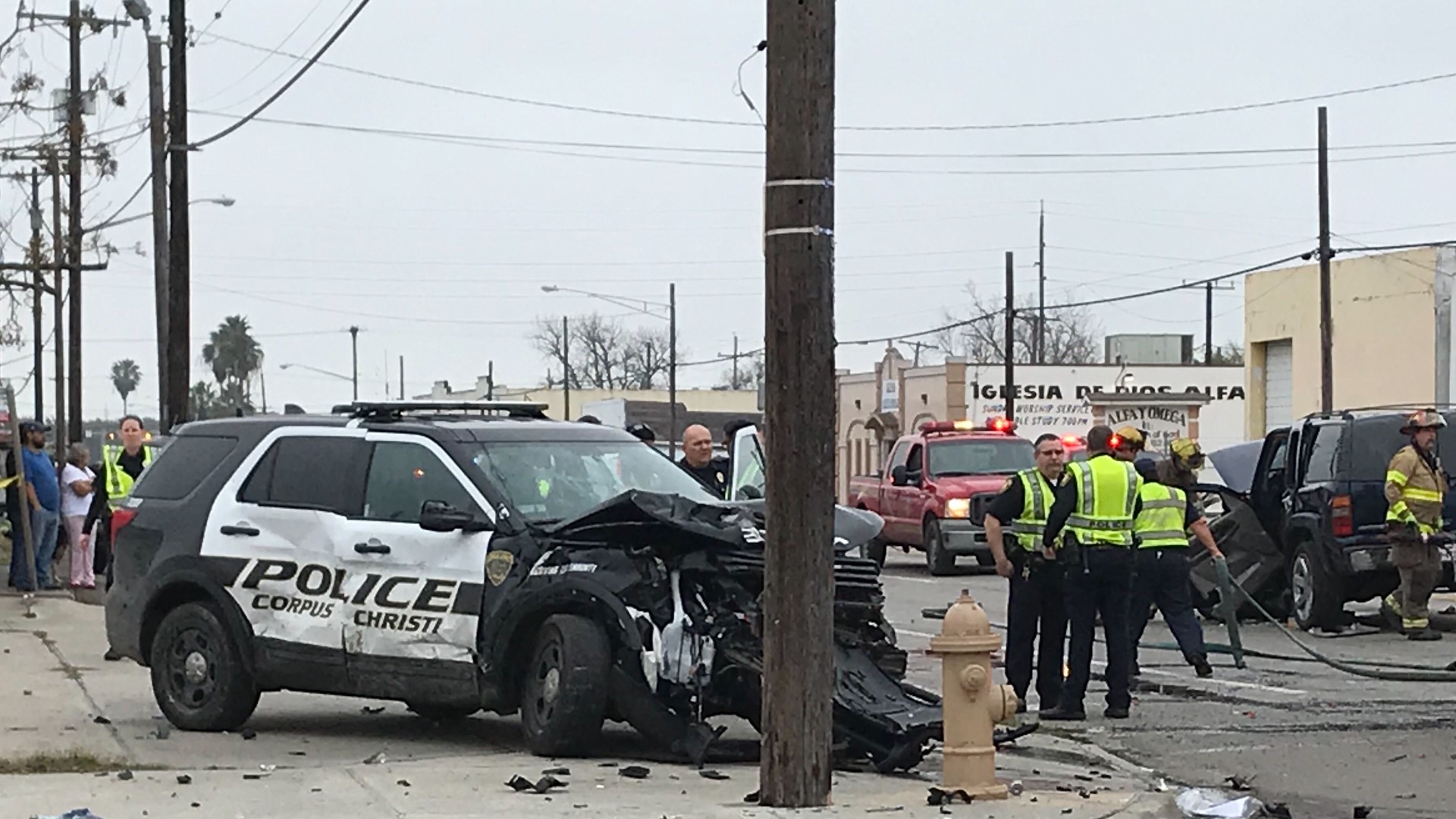 Suspect identified in Tuesday morning police crash