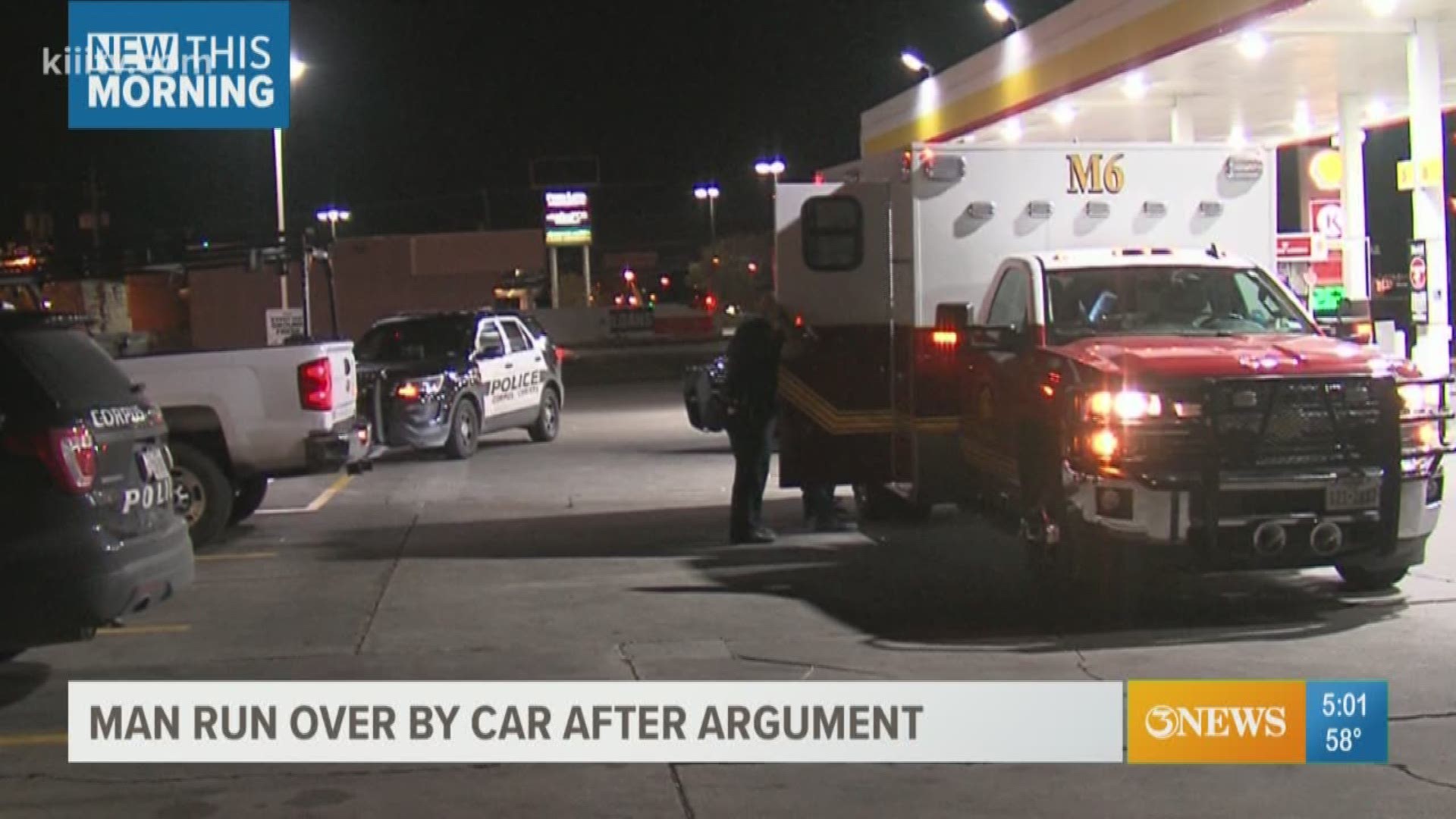 Man taken to the hospital after being hit by car | kiiitv.com