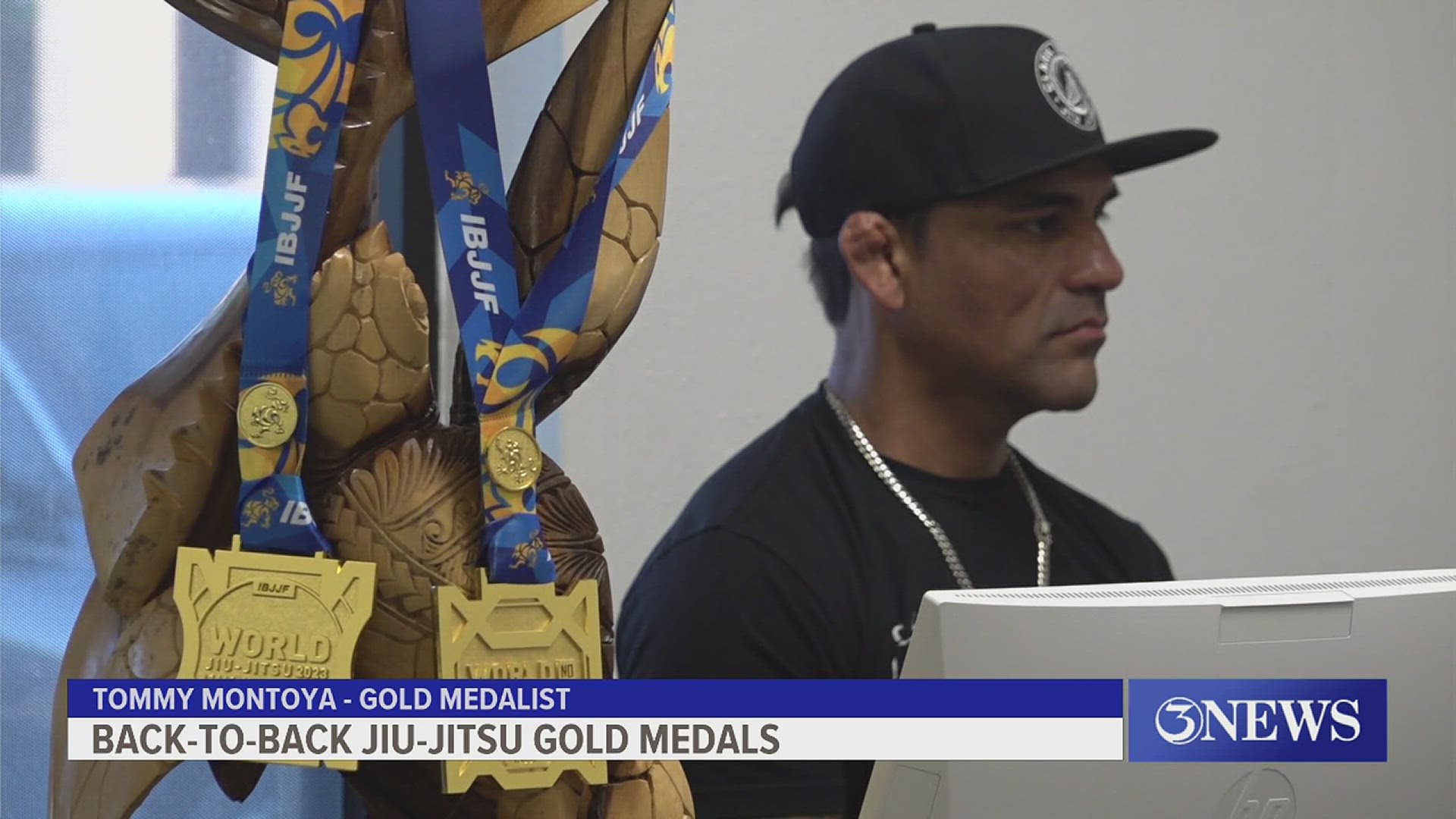 Local martial artist wins back-to-back gold medals at Jiu-Jitsu w